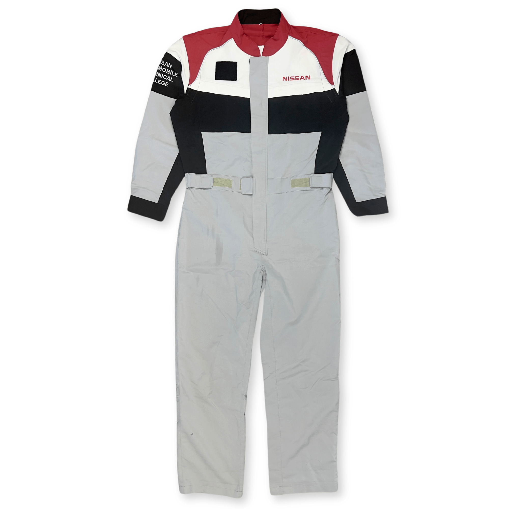 Retro Japan Nissan Automobile Technical College Tsunagi Mechanics Coverall - Sugoi JDM