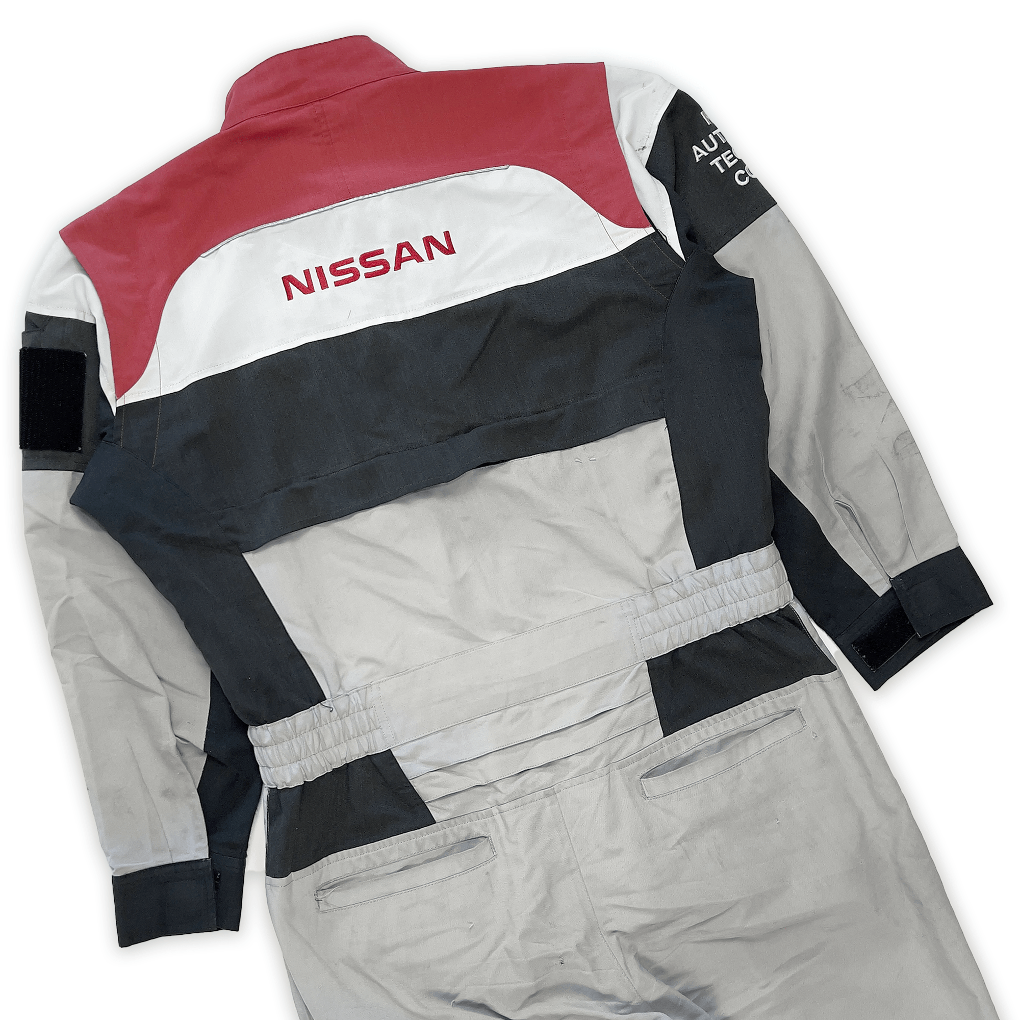 Retro Japan Nissan Automobile Technical College Tsunagi Mechanics Coverall - Sugoi JDM