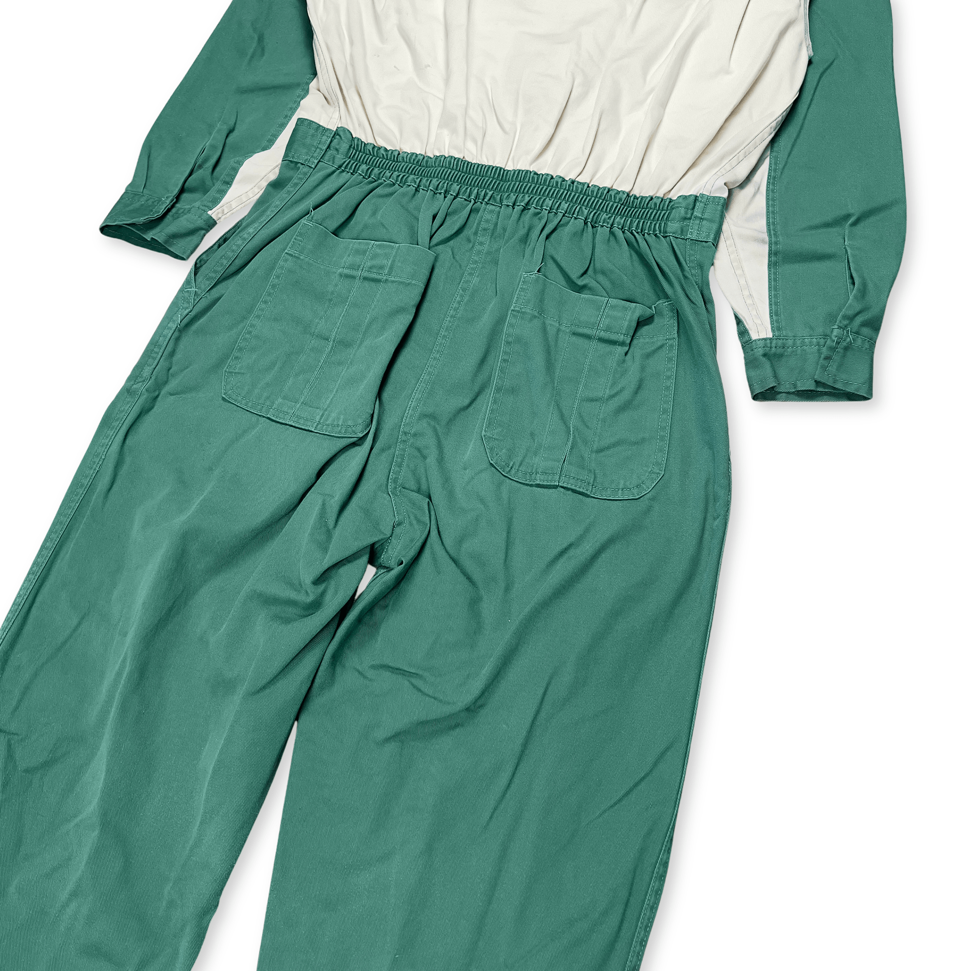 Retro JDM Daihatsu Mini Kei Car Truck Mechanic Tsunagi Coveralls Uniform Green - Sugoi JDM