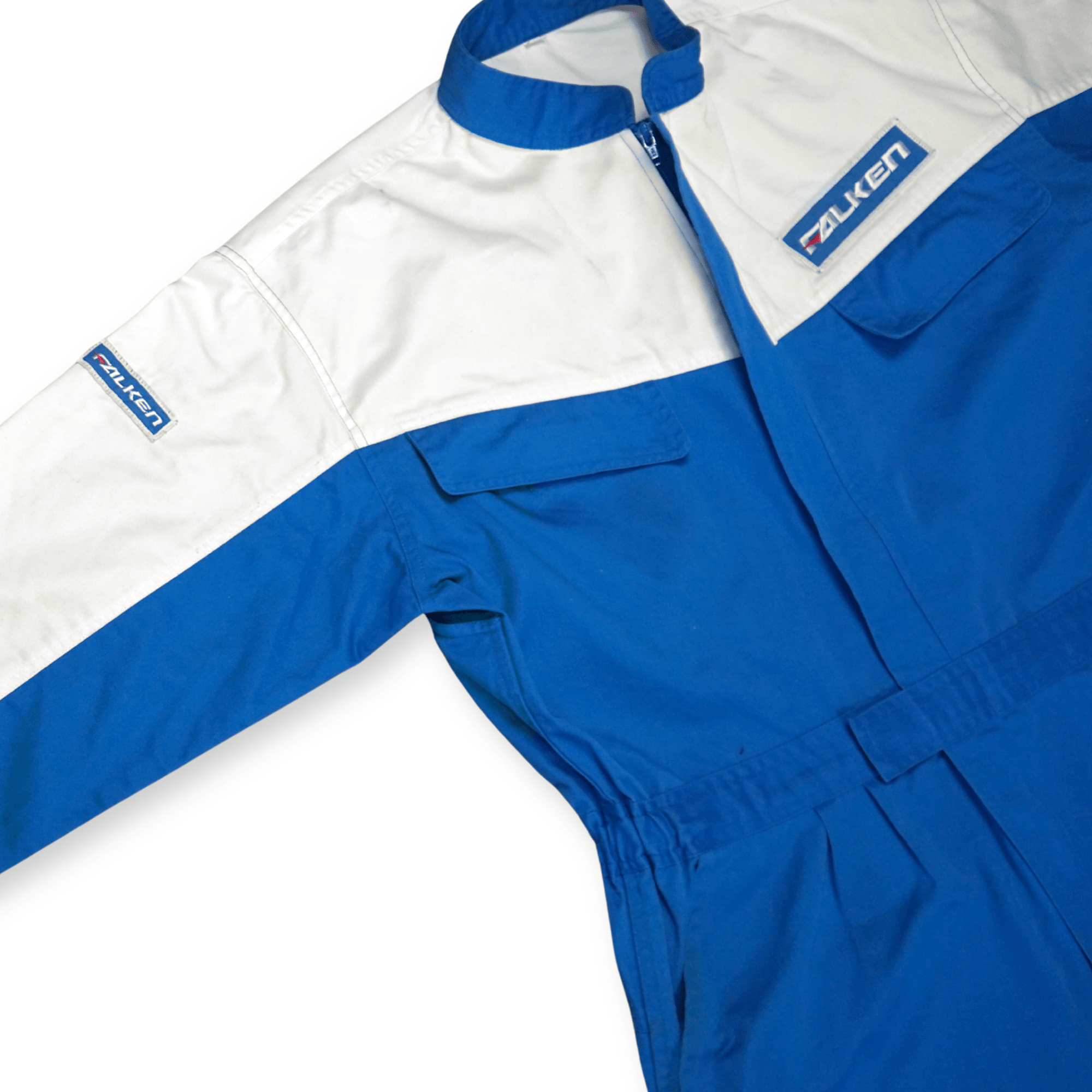 Retro JDM Falken Motorsports Japan Super GT D1GP Pit Crew Tsunagi Coveralls - Sugoi JDM