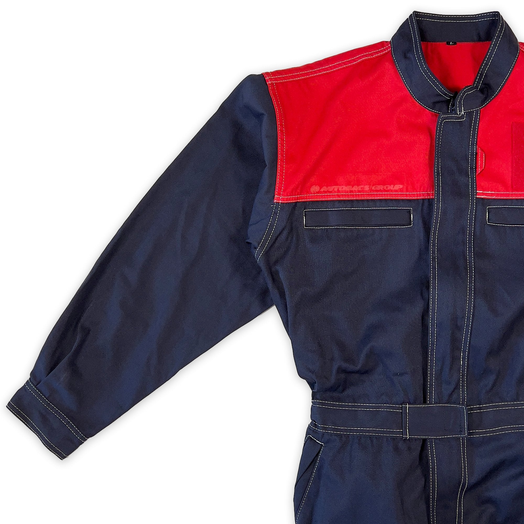 Retro JDM Japan Super Autobacs Heavy Duty Pit Crew Coveralls Tsunagi - Sugoi JDM