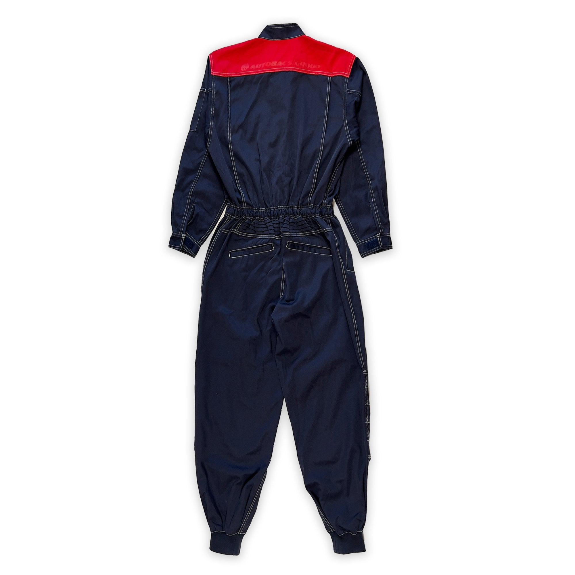 Retro JDM Japan Super Autobacs Heavy Duty Pit Crew Coveralls Tsunagi - Sugoi JDM