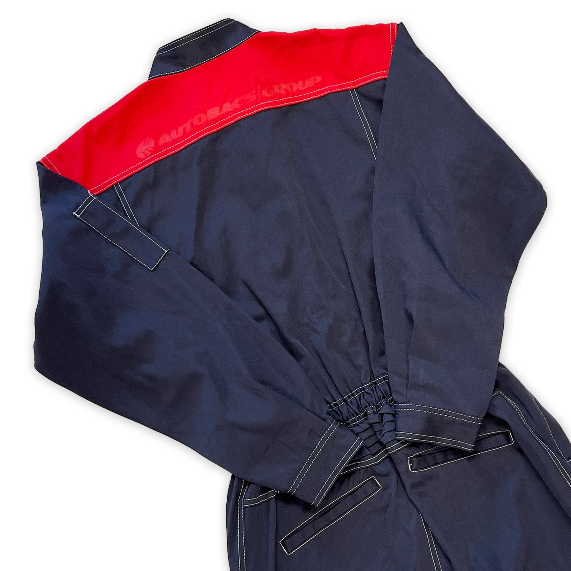 Retro JDM Japan Super Autobacs Heavy Duty Pit Crew Coveralls Tsunagi - Sugoi JDM