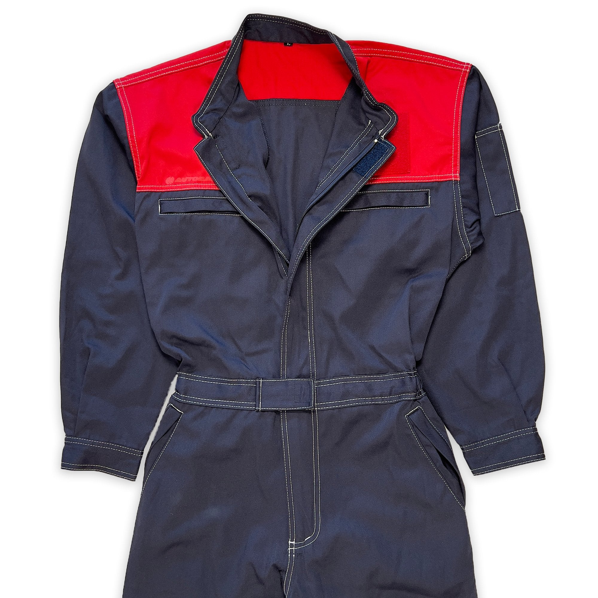 Retro JDM Japan Super Autobacs Heavy Duty Pit Crew Coveralls Tsunagi - Sugoi JDM