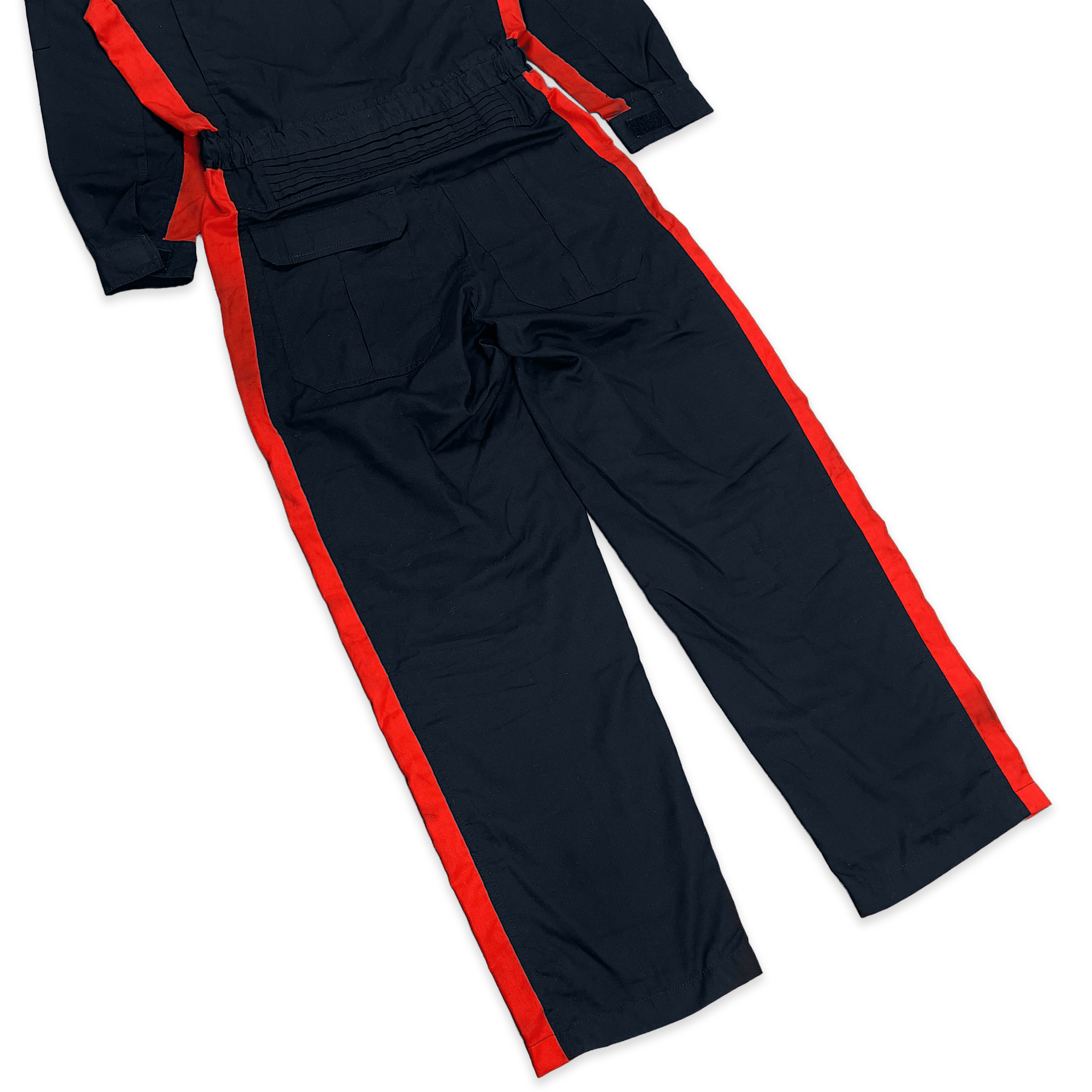 Retro JDM Japan Super Autobacs JGTC Pit Staff Summer Coveralls Tsunagi Black - Sugoi JDM