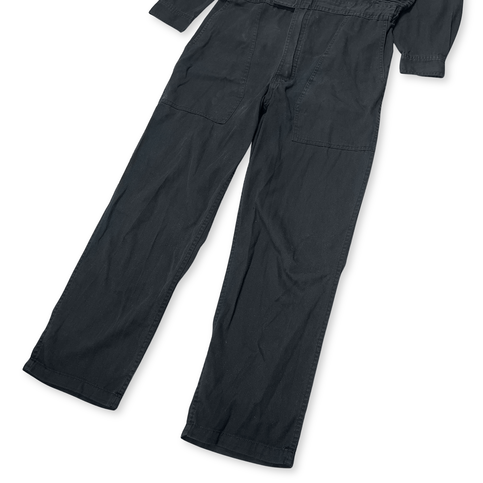 Retro JDM Kanagawa Toyota Seibi KT Group Mechanic Tsunagi Coveralls Black - Sugoi JDM