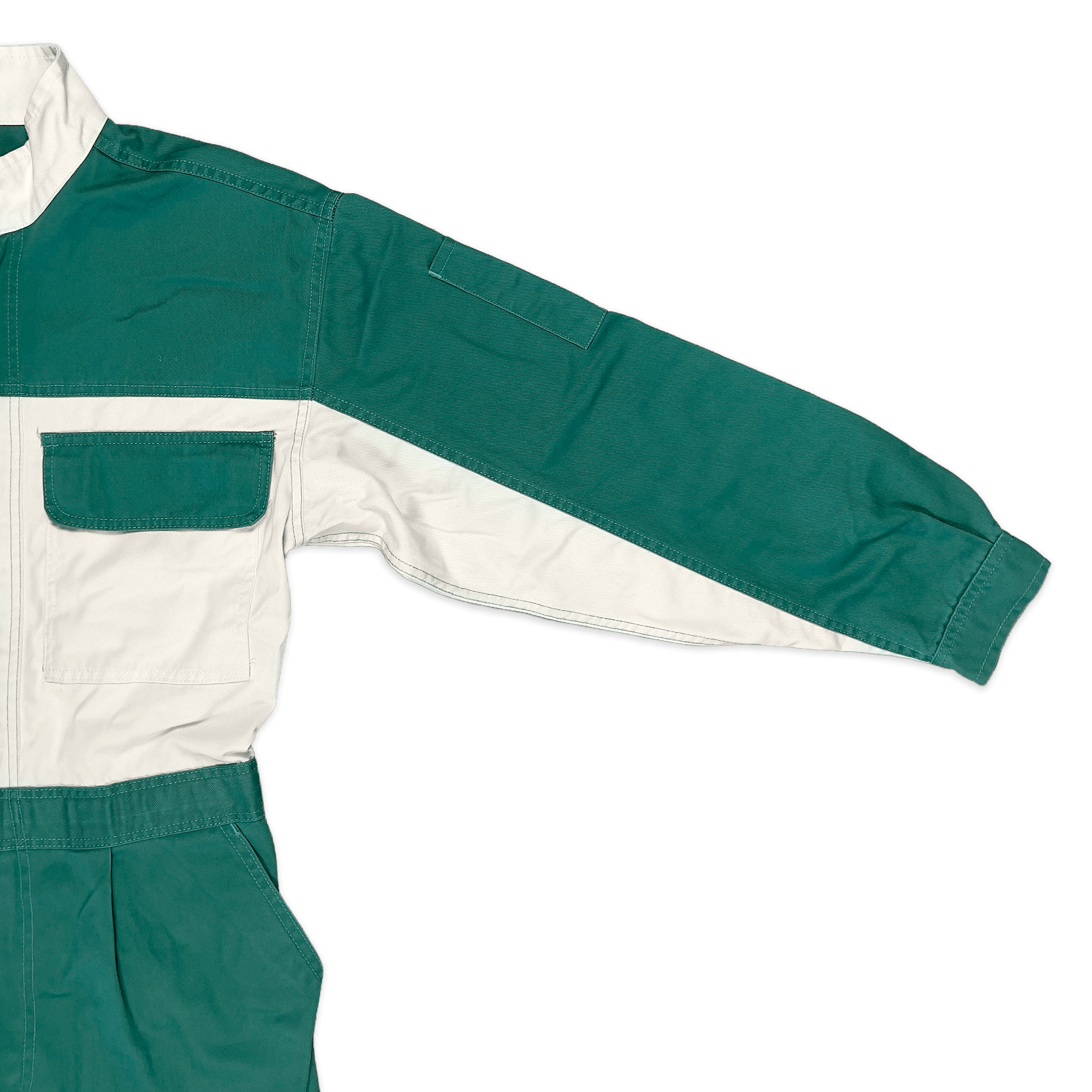 Retro JDM Showa 1990s Daihatsu Mini Kei Car Truck Tsunagi Coveralls Green - Sugoi JDM