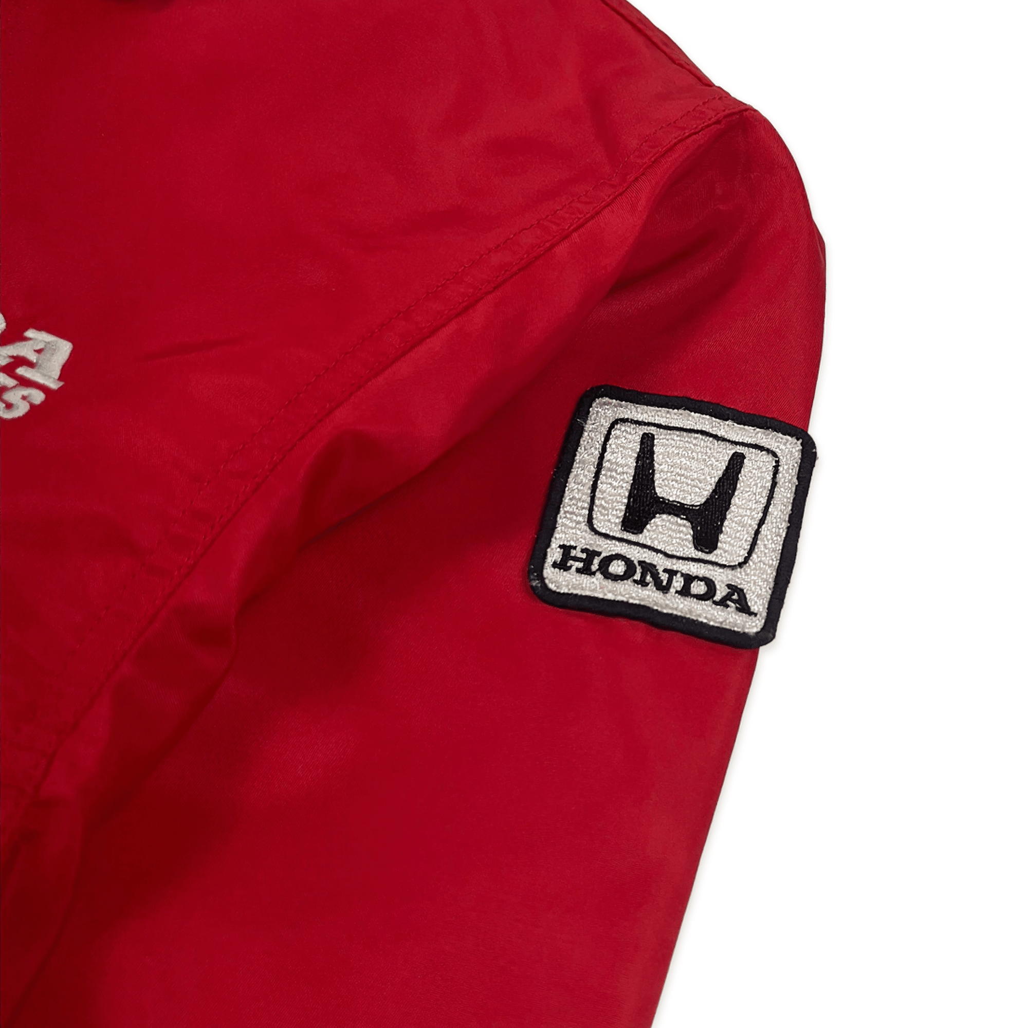 Retro Showa Era JDM 1990s Honda Collection Motor Sports Racing Jacket Red - Sugoi JDM