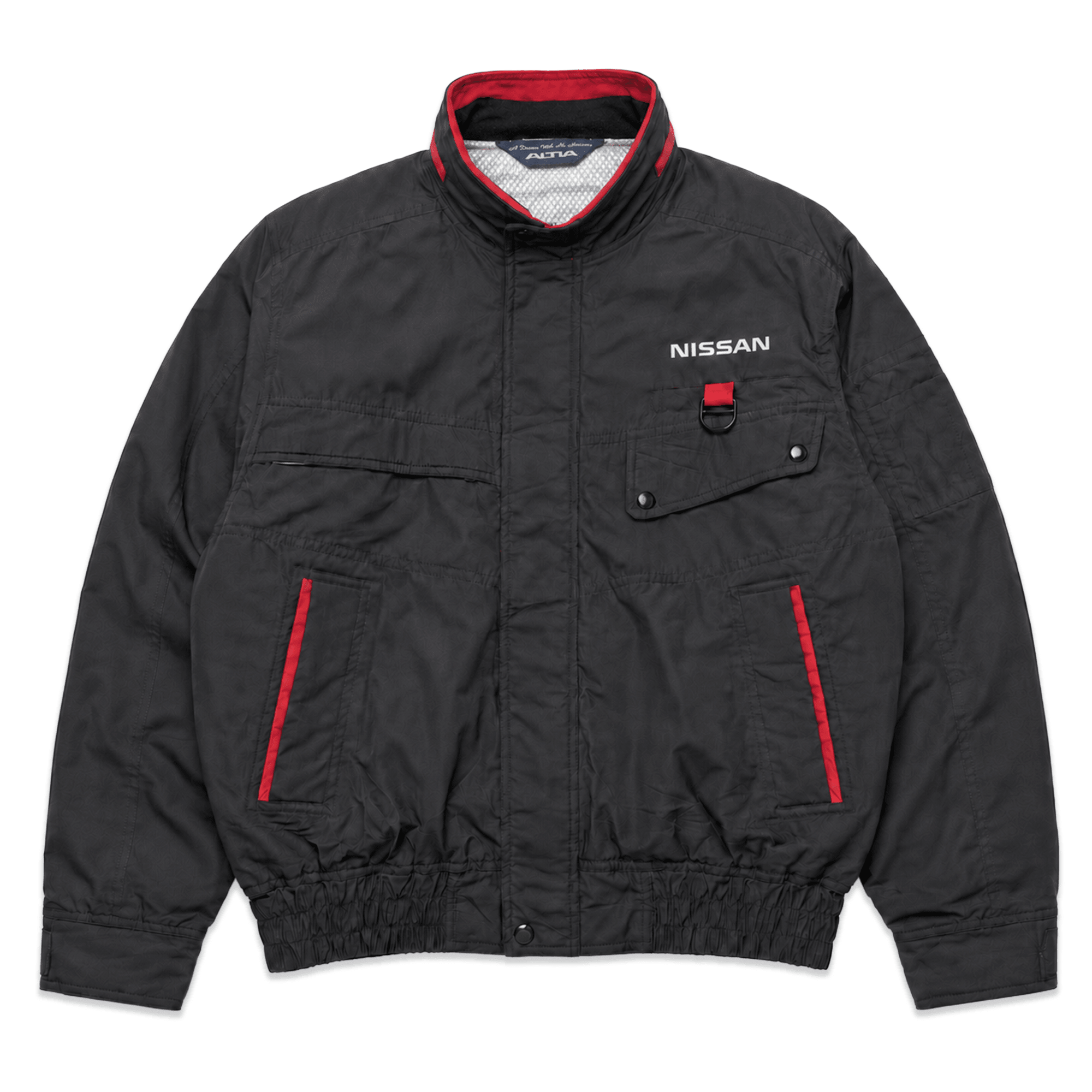 Retro Showa JDM Japan Nissan Skyline GT-R Japan Hi-Teq Hoodie Staff Jacket Black - Sugoi JDM