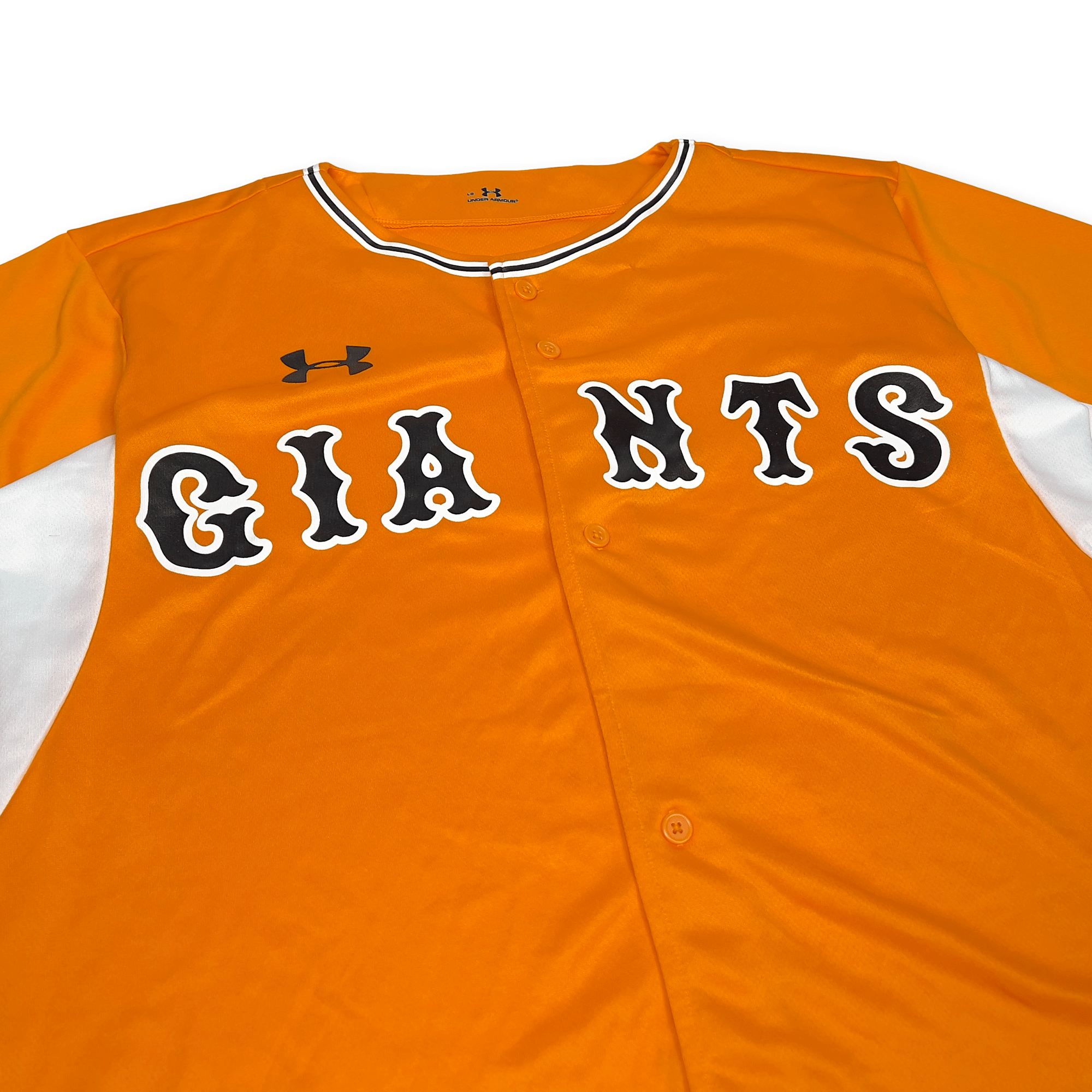 Retro Under Armour NPB Tokyo Yomiuri Giants Orange Soul Baseball Jersey 2015 - Sugoi JDM