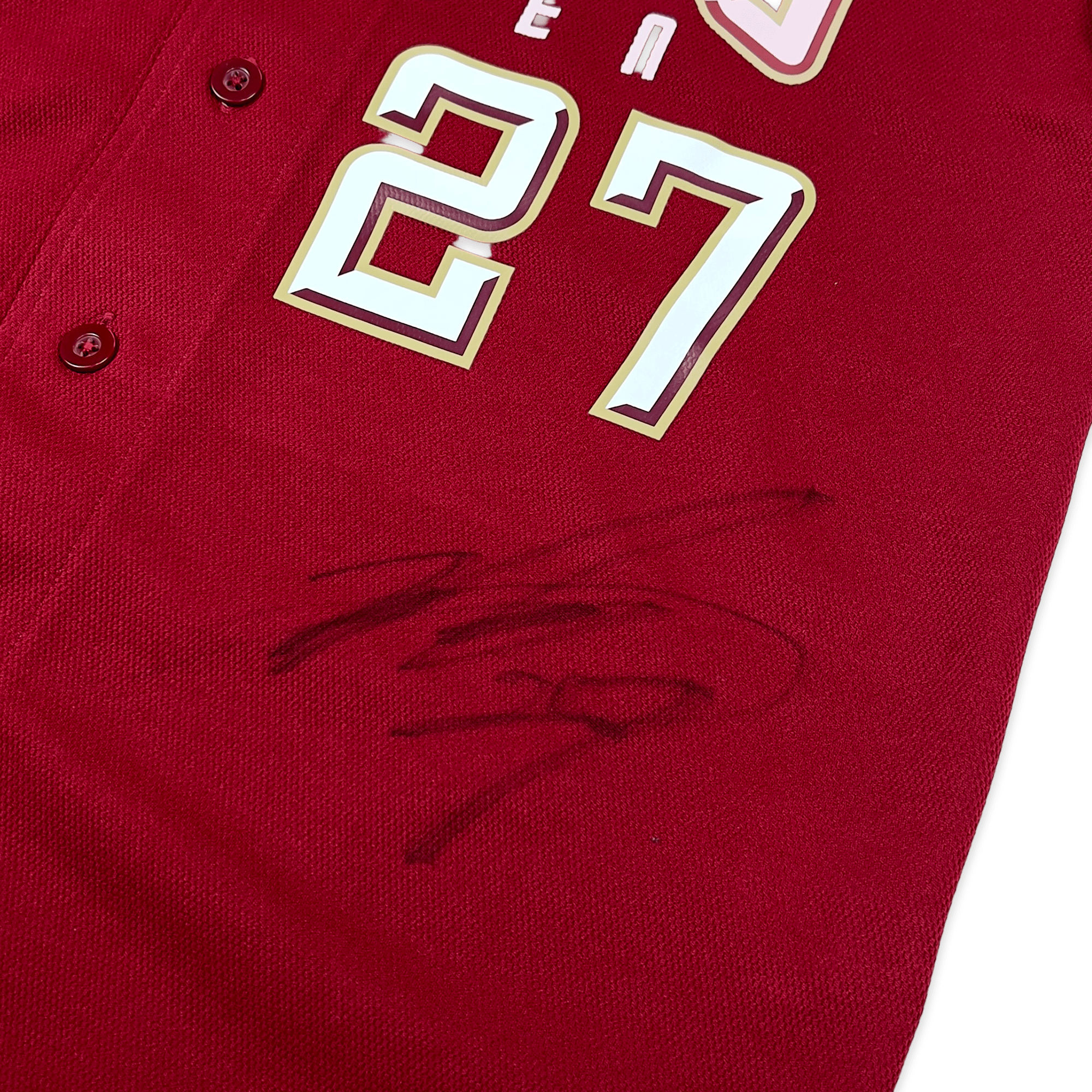 Tohoku Rakuten Eagles Takero Goro Okajima Signed Autographed Baseball Jersey - Sugoi JDM