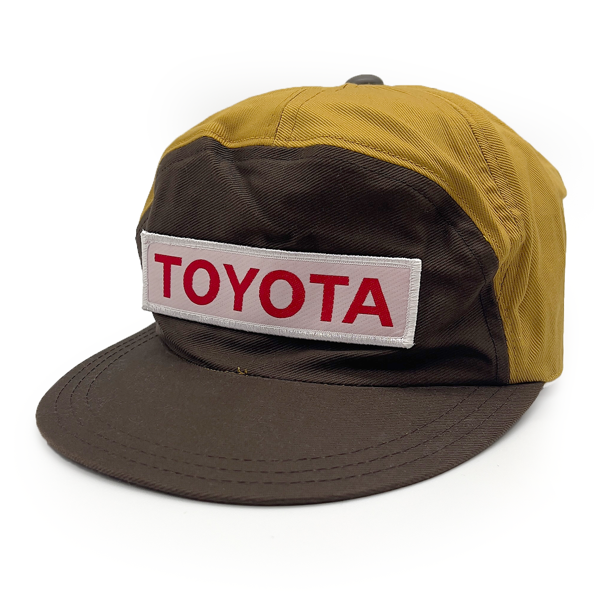 New Retro JDM Showa Era Japan Toyota Tecno Mechanics Hat Cap Brown
