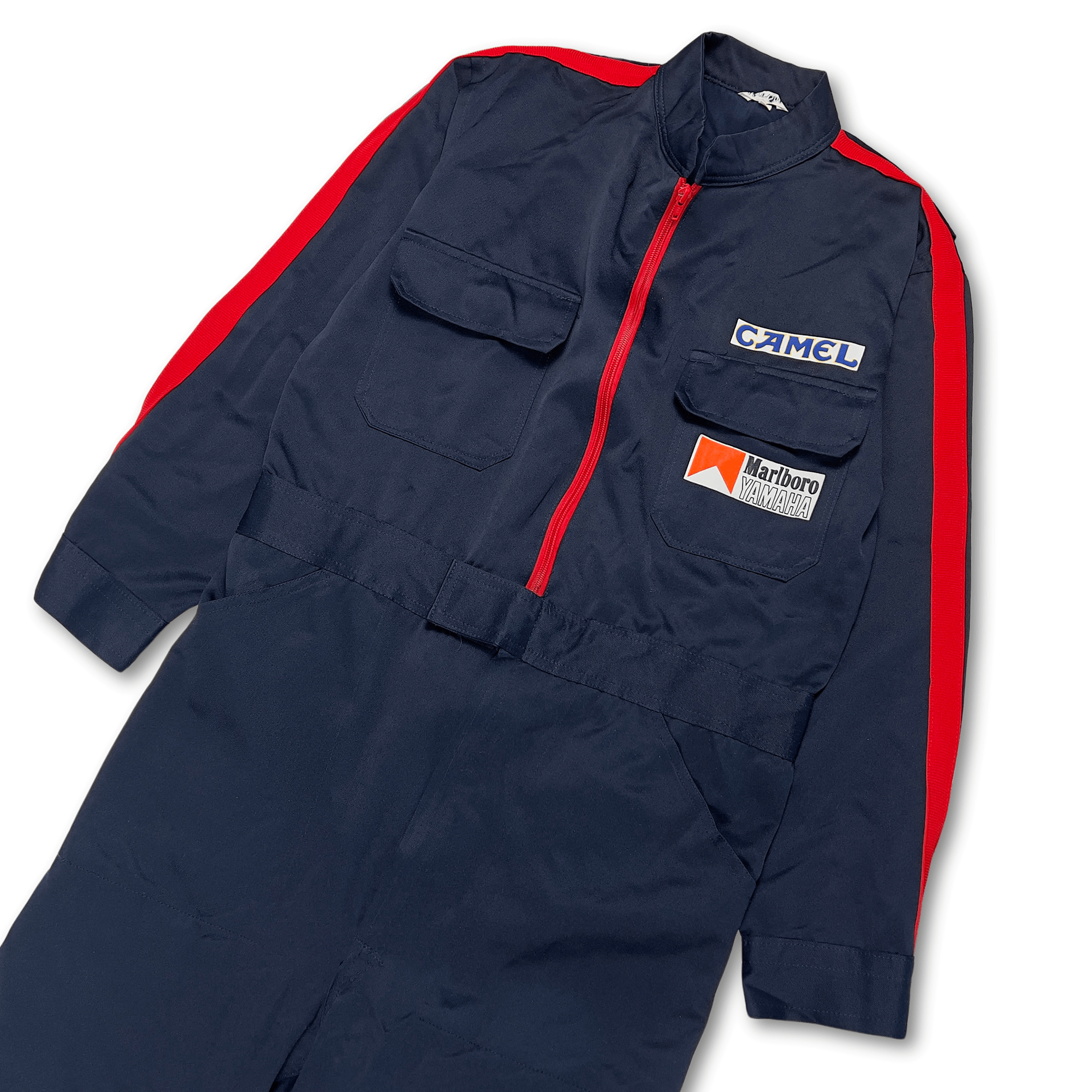 Vintage 1990s JDM Japan Yamaha Kyoseki Safety Check Staff Tsunagi Coveralls - Sugoi JDM