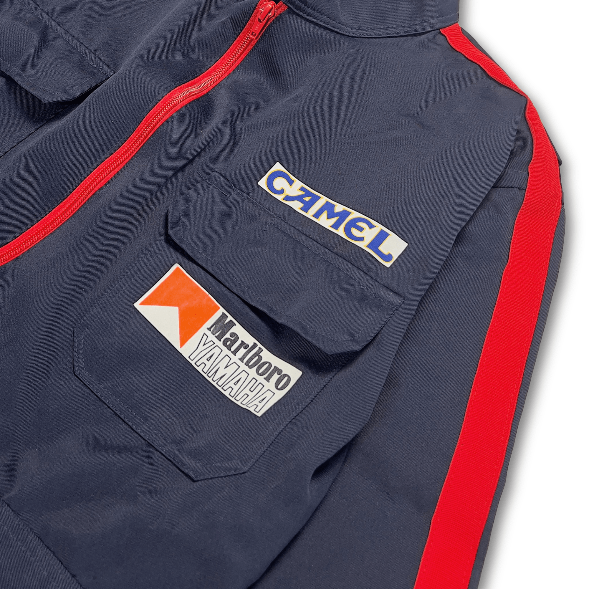 Vintage 1990s JDM Japan Yamaha Kyoseki Safety Check Staff Tsunagi Coveralls - Sugoi JDM