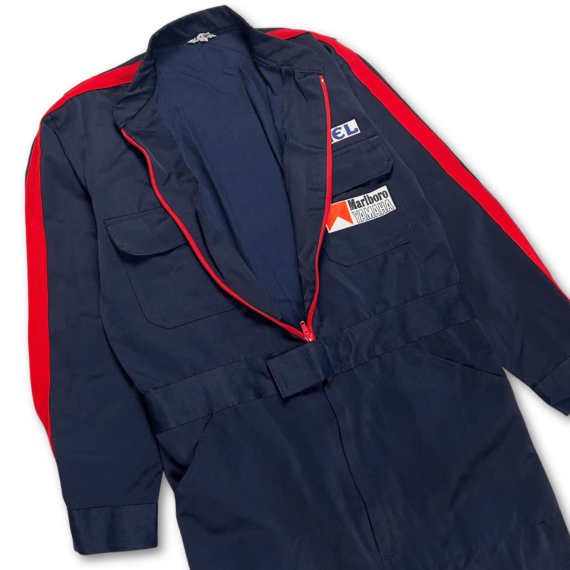 Vintage 1990s JDM Japan Yamaha Kyoseki Safety Check Staff Tsunagi Coveralls - Sugoi JDM