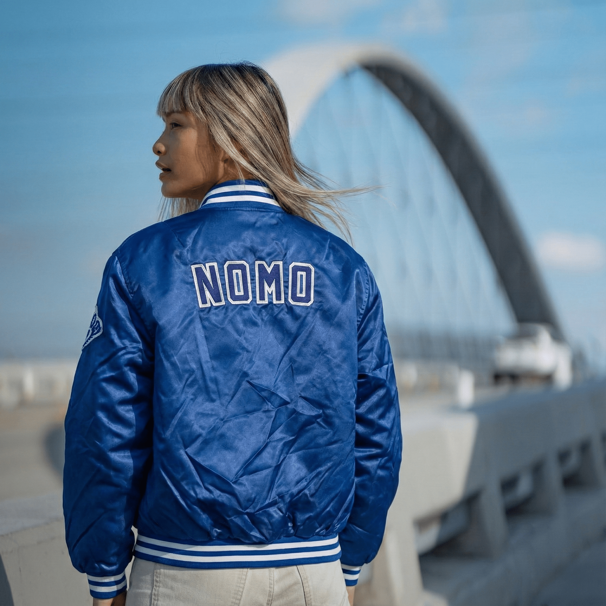 Vintage 1990s Toyota Los Angeles Dodgers Hideo Nomo Baseball Stadium Jacket - Sugoi JDM
