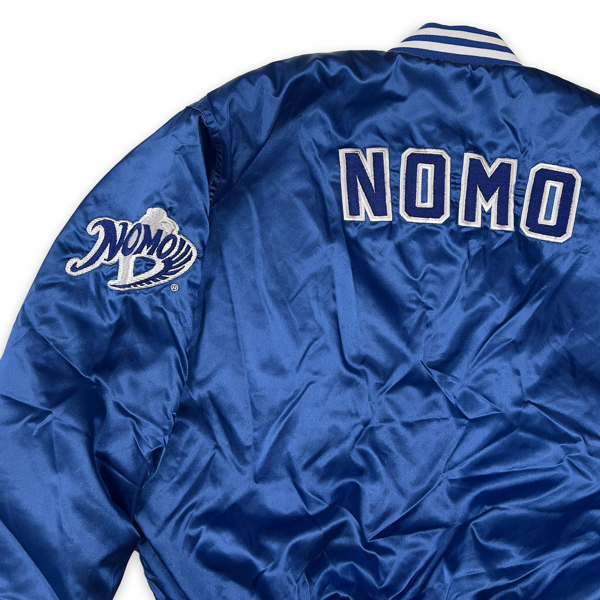 Vintage 1990s Toyota Los Angeles Dodgers Hideo Nomo Varsity Stadium Jacket - Sugoi JDM
