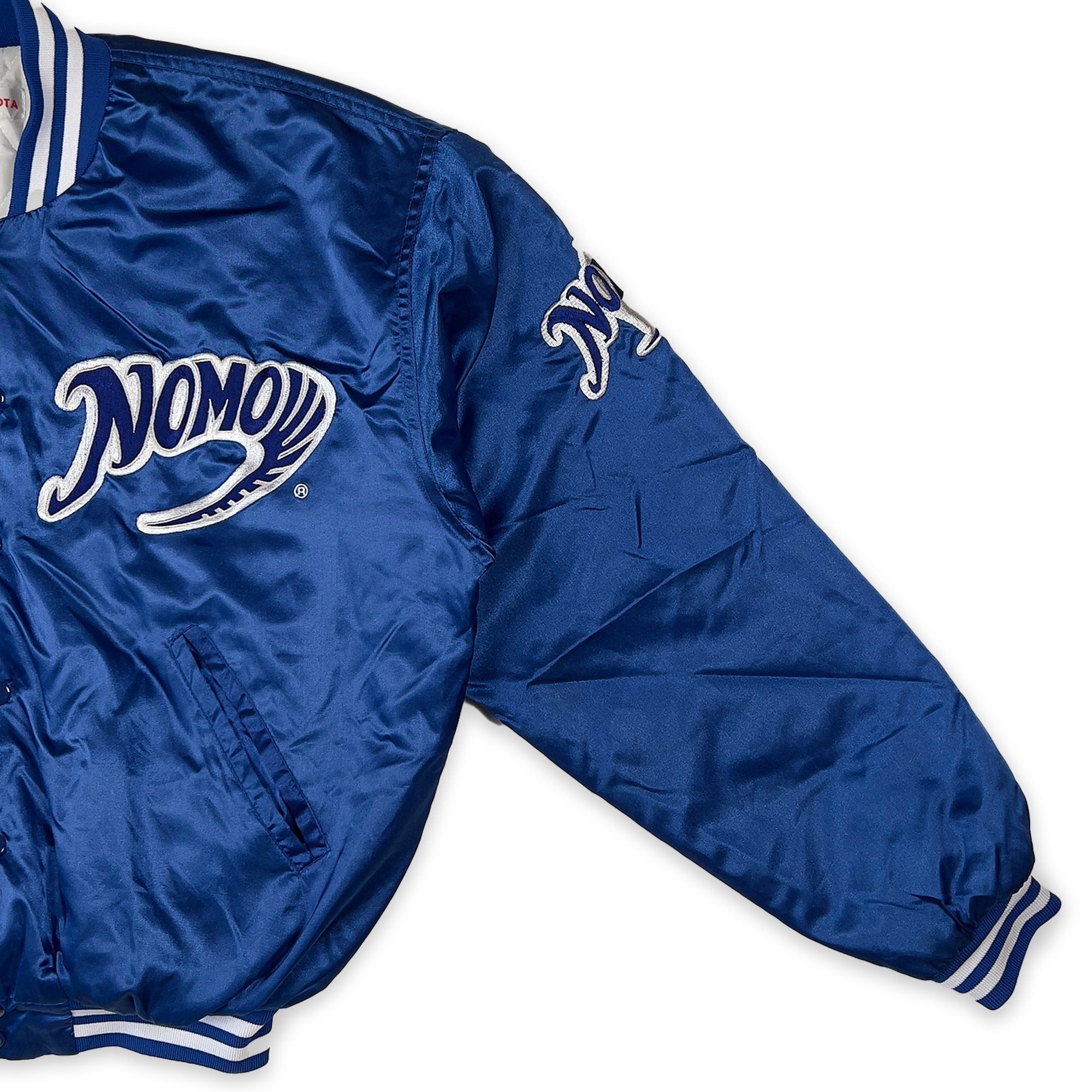 Vintage 1990s Toyota Los Angeles Dodgers Hideo Nomo Varsity Stadium Jacket - Sugoi JDM