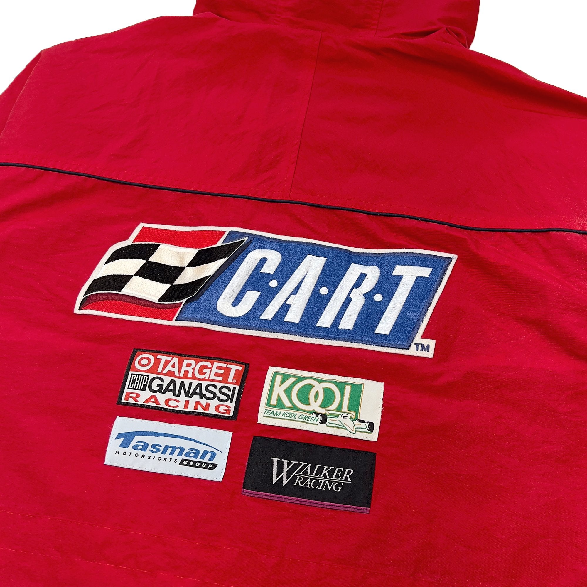 Vintage 90s HPD Honda Racing CART Budweiser Twin Motegi Ring Jacket - Sugoi JDM