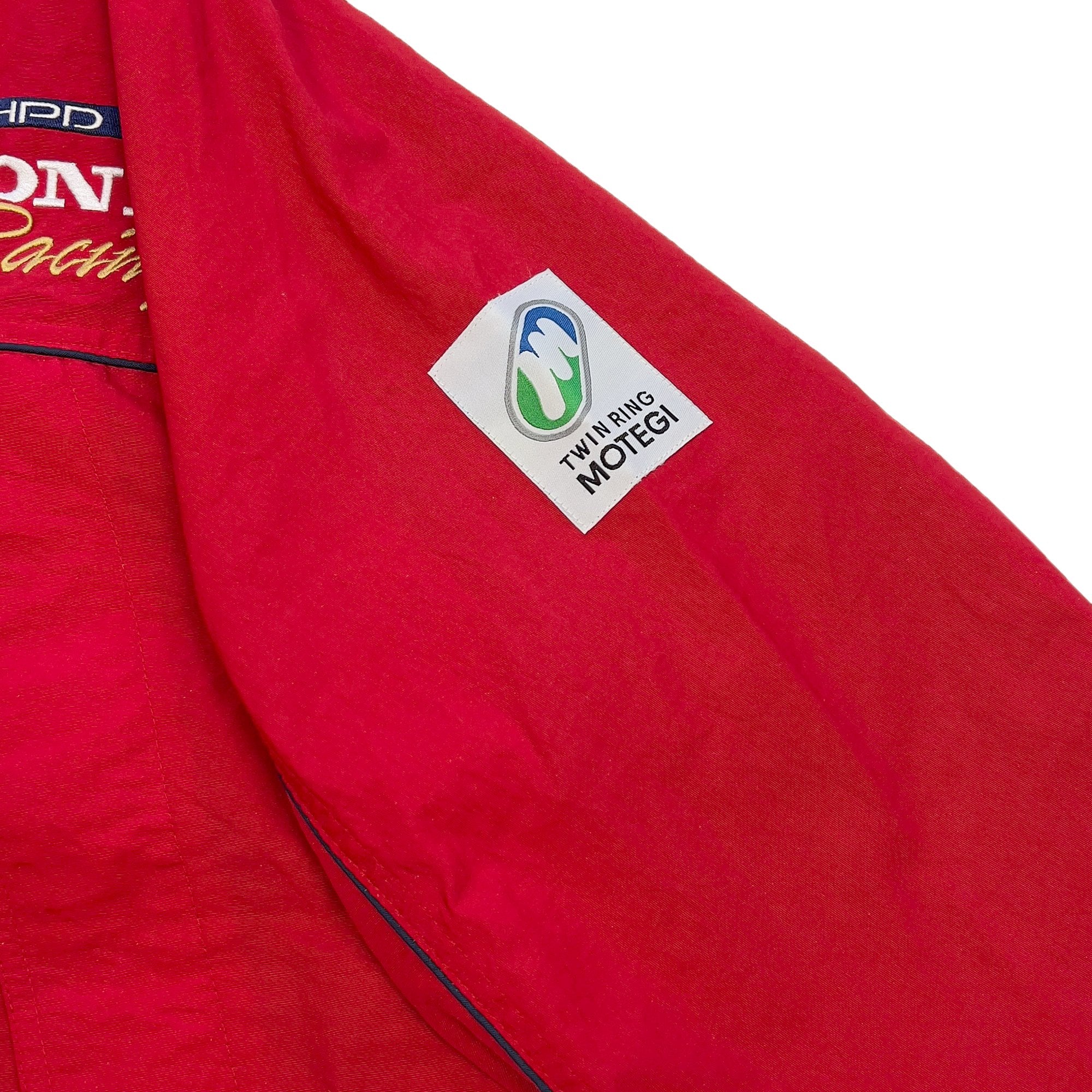 Vintage 90s HPD Honda Racing CART Budweiser Twin Motegi Ring Jacket - Sugoi JDM
