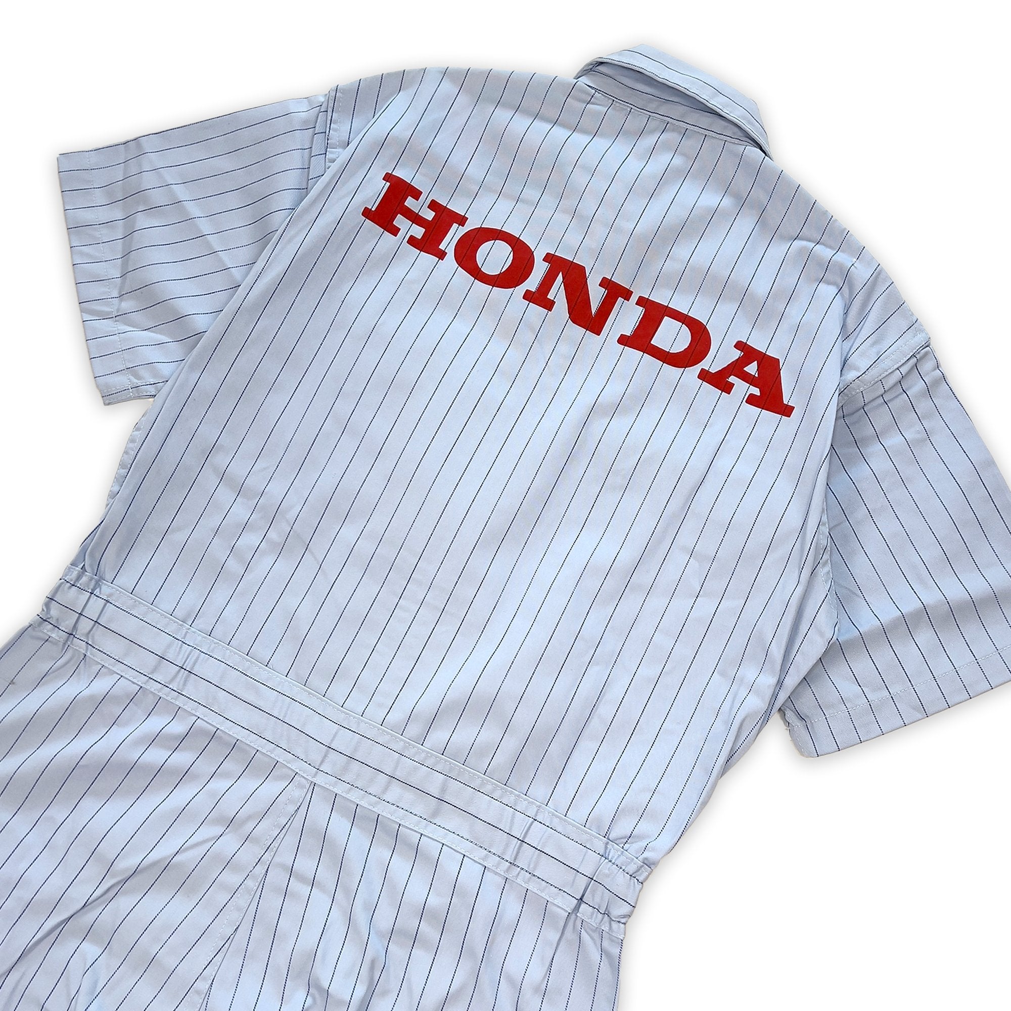 Vintage JDM Japan Honda Racing Coveralls Tsunagi Coveralls Pit Crew Suite Blue - Sugoi JDM