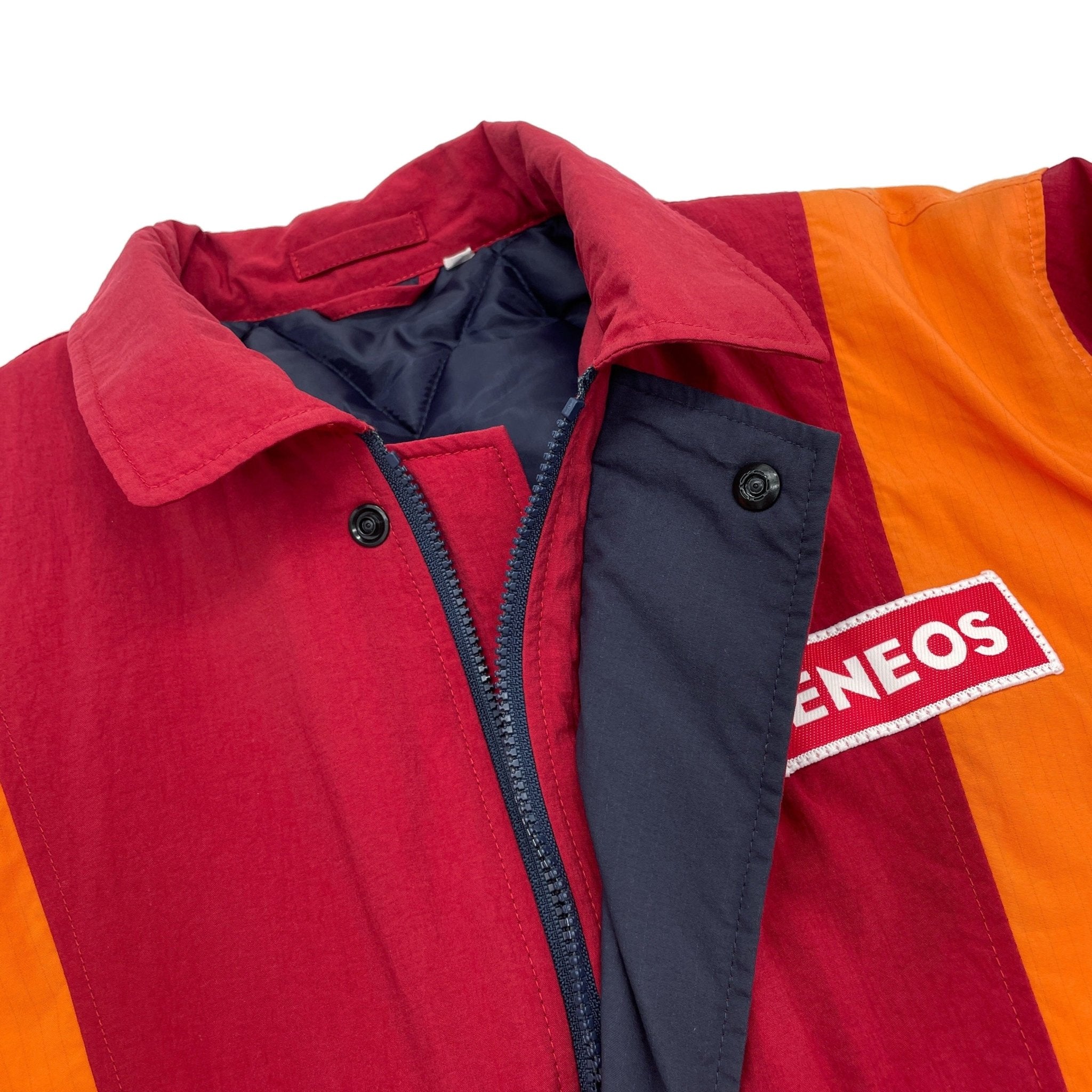 Authentic Retro JDM ENEOS Japan Oil Staff Winter Bomber Jacket - Sugoi JDM