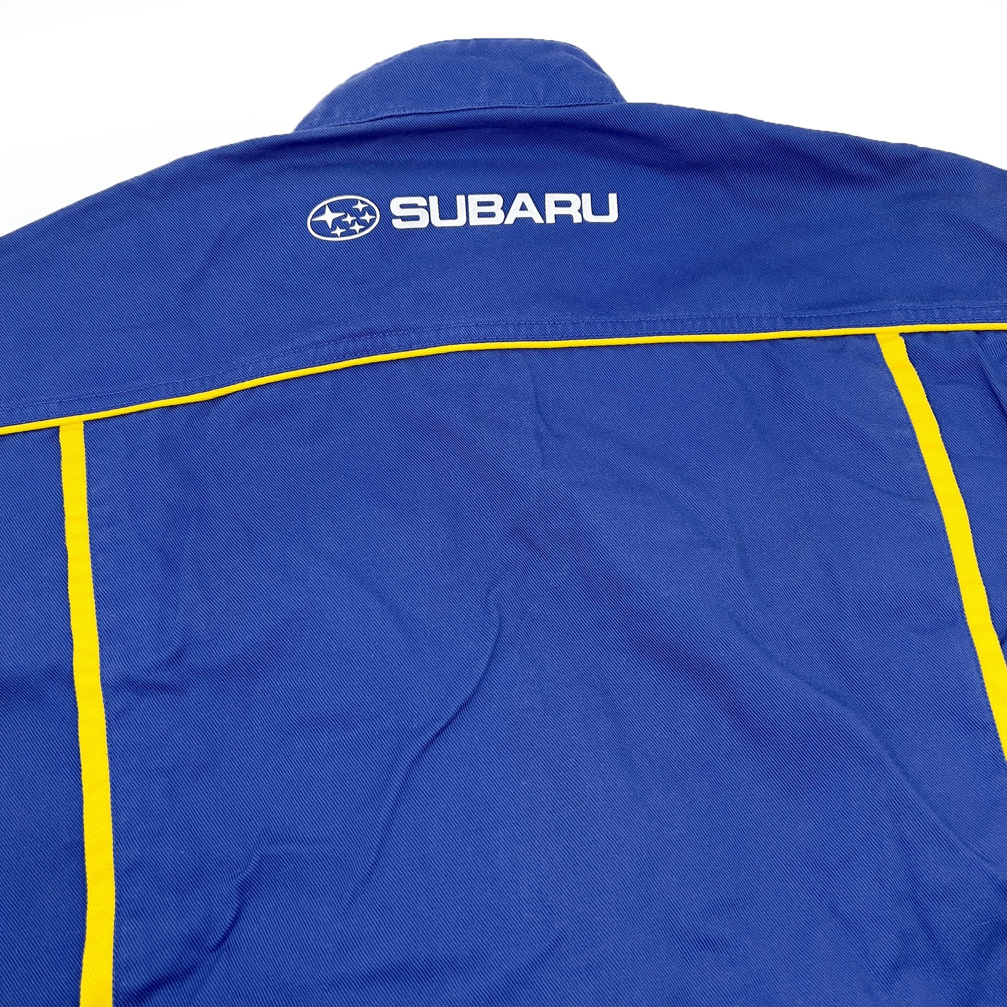 Authentic Retro JDM Japan Subaru Mechanic Tsunagi Coveralls Blue - Sugoi JDM