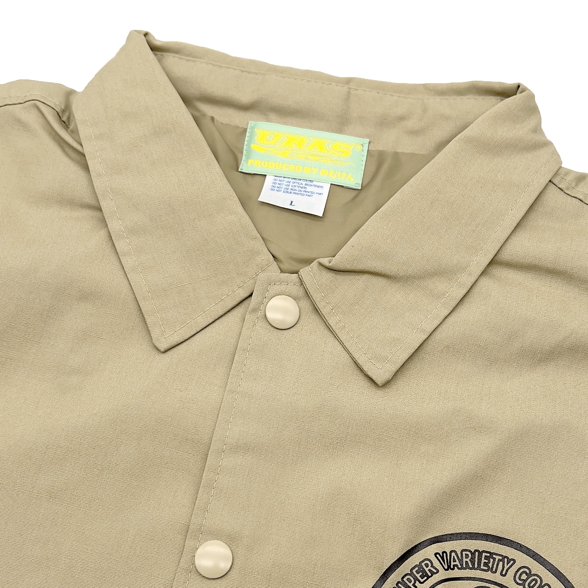 Authentic Retro JDM URAS Racing D1GP Nomuken Design Coach's Jacket Brown - Sugoi JDM