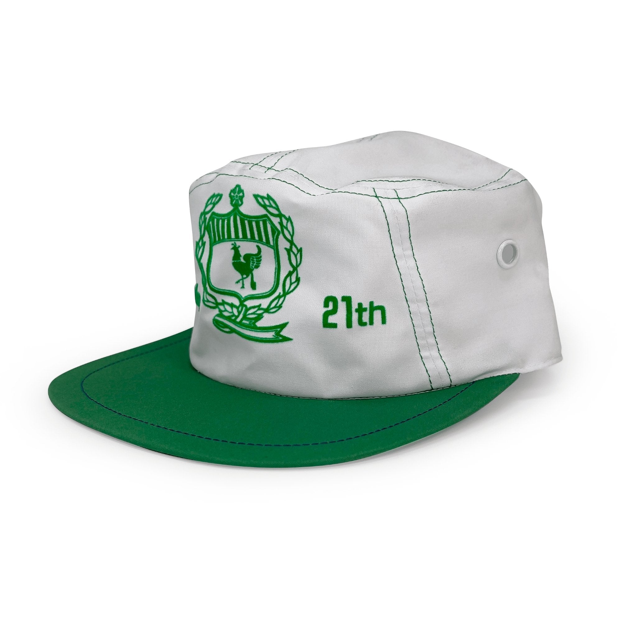 Authentic Vintage Showa Era Japan Suzuka Circuit 21st Rank Hat Cap Green - Sugoi JDM