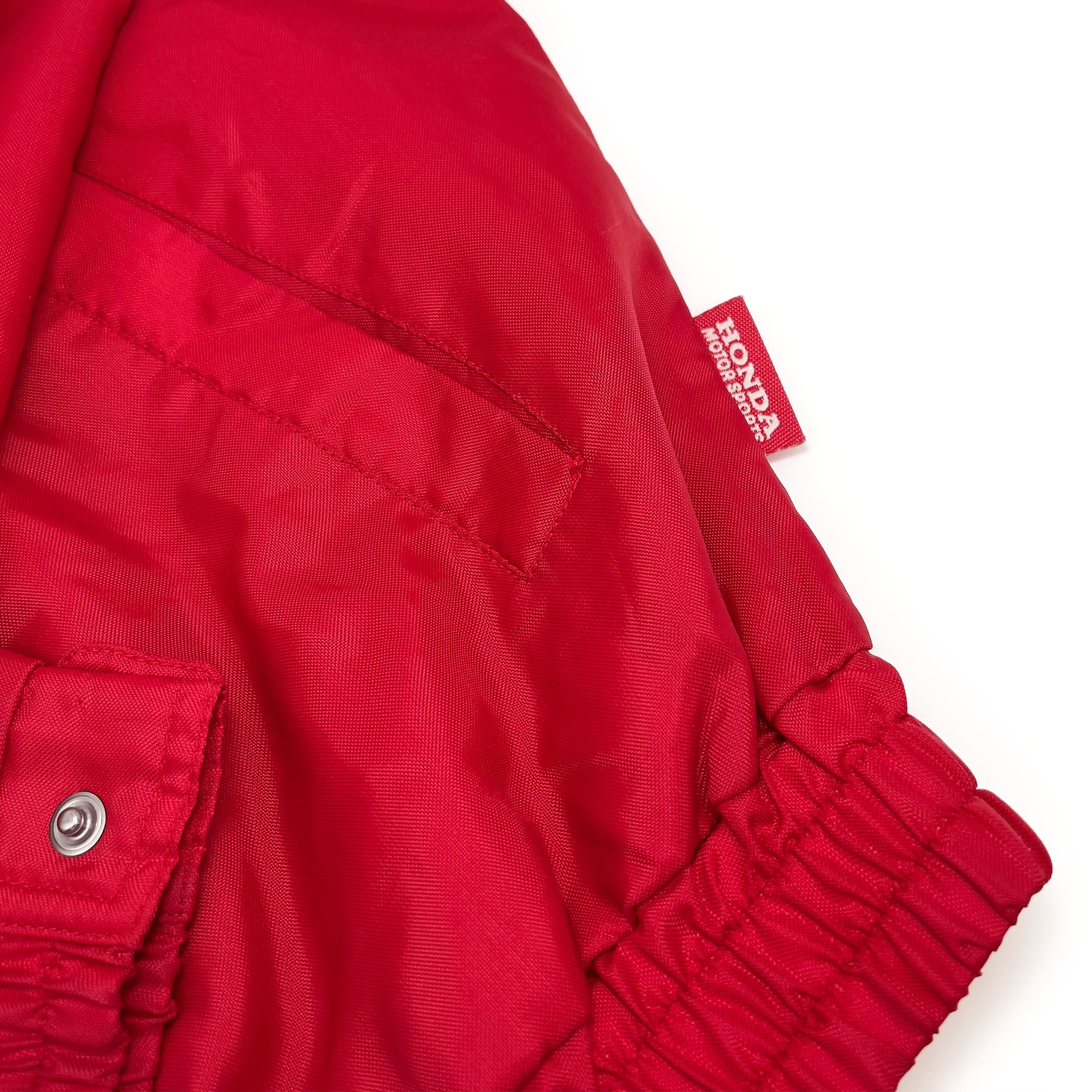 Coats & Jackets L Retro Genuine JDM Japan Honda Motorsports Racing Team Jacket Red