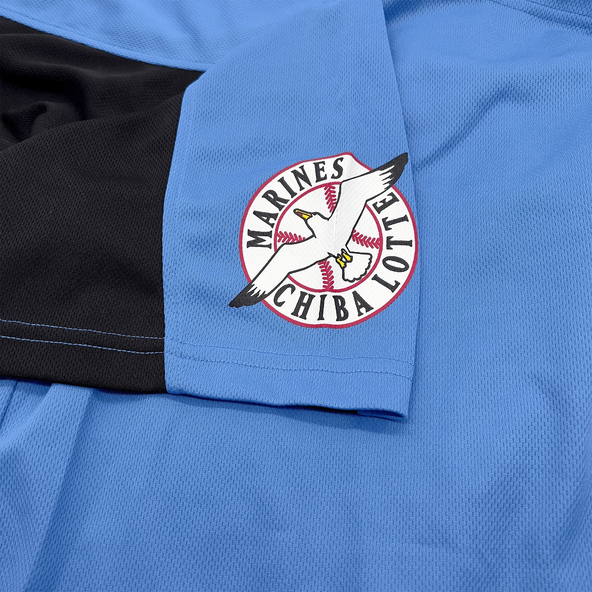 Genuine Japan NPB Chiba Lotte Marines Baseball Fan Jersey Away Blue - Sugoi JDM