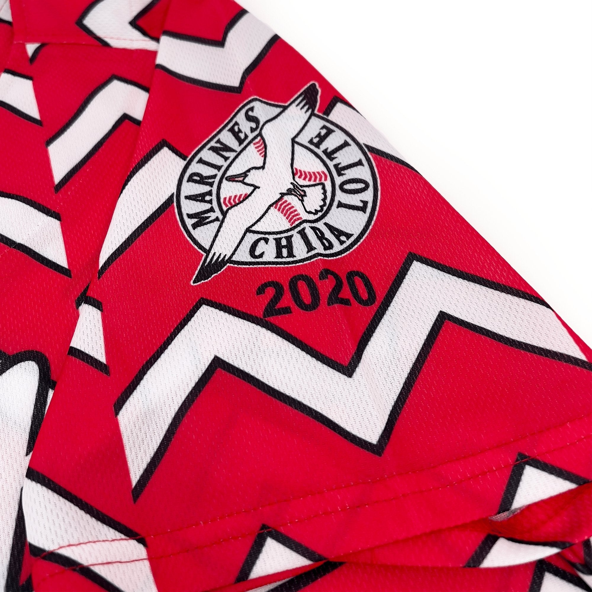 Genuine Japan NPB Chiba Lotte Marines Baseball Fan Jersey Red 2020 - Sugoi JDM