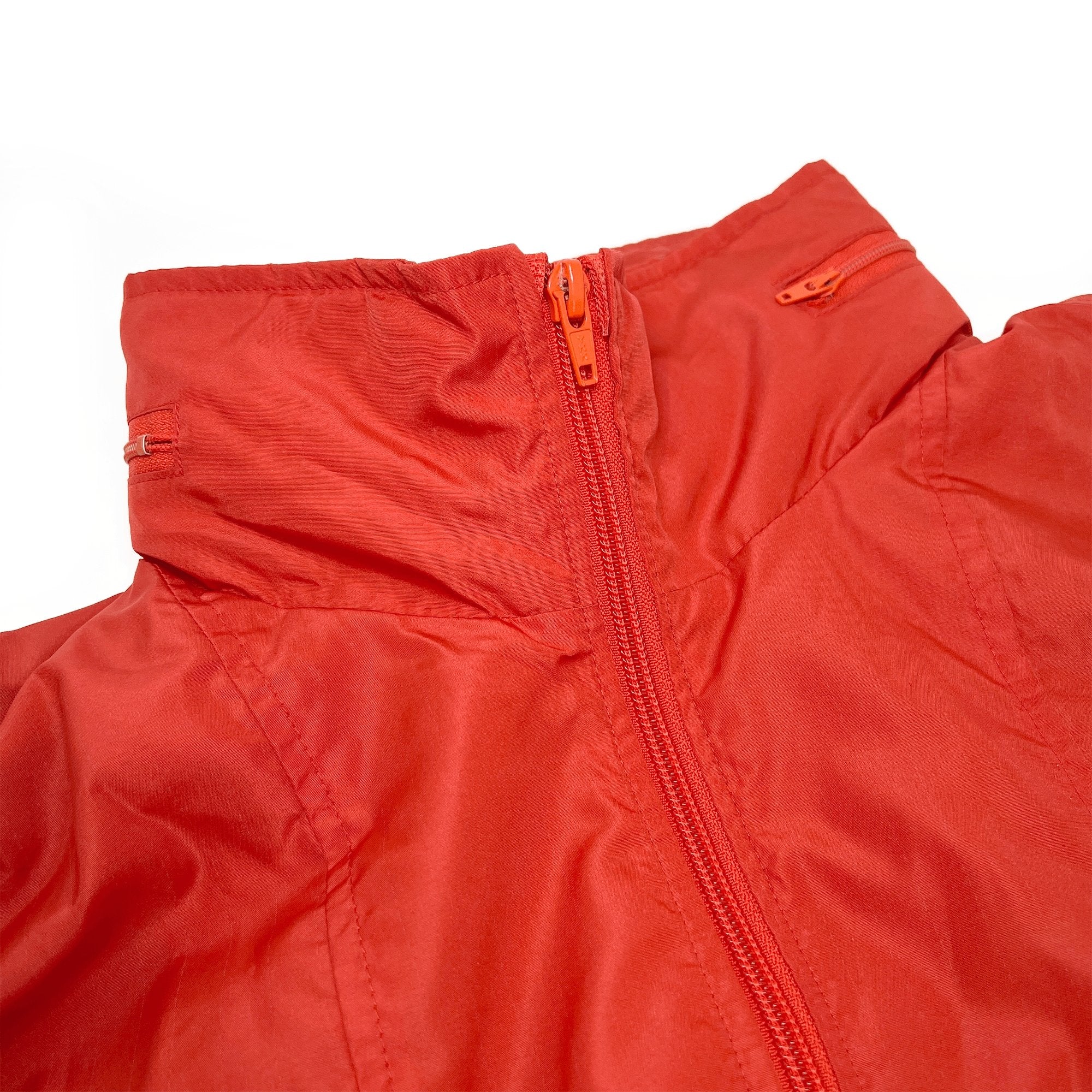 Genuine JDM Retro Japan Idemitsu Gas Station Fuel Working Jacket With Hoodie Red - Sugoi JDM