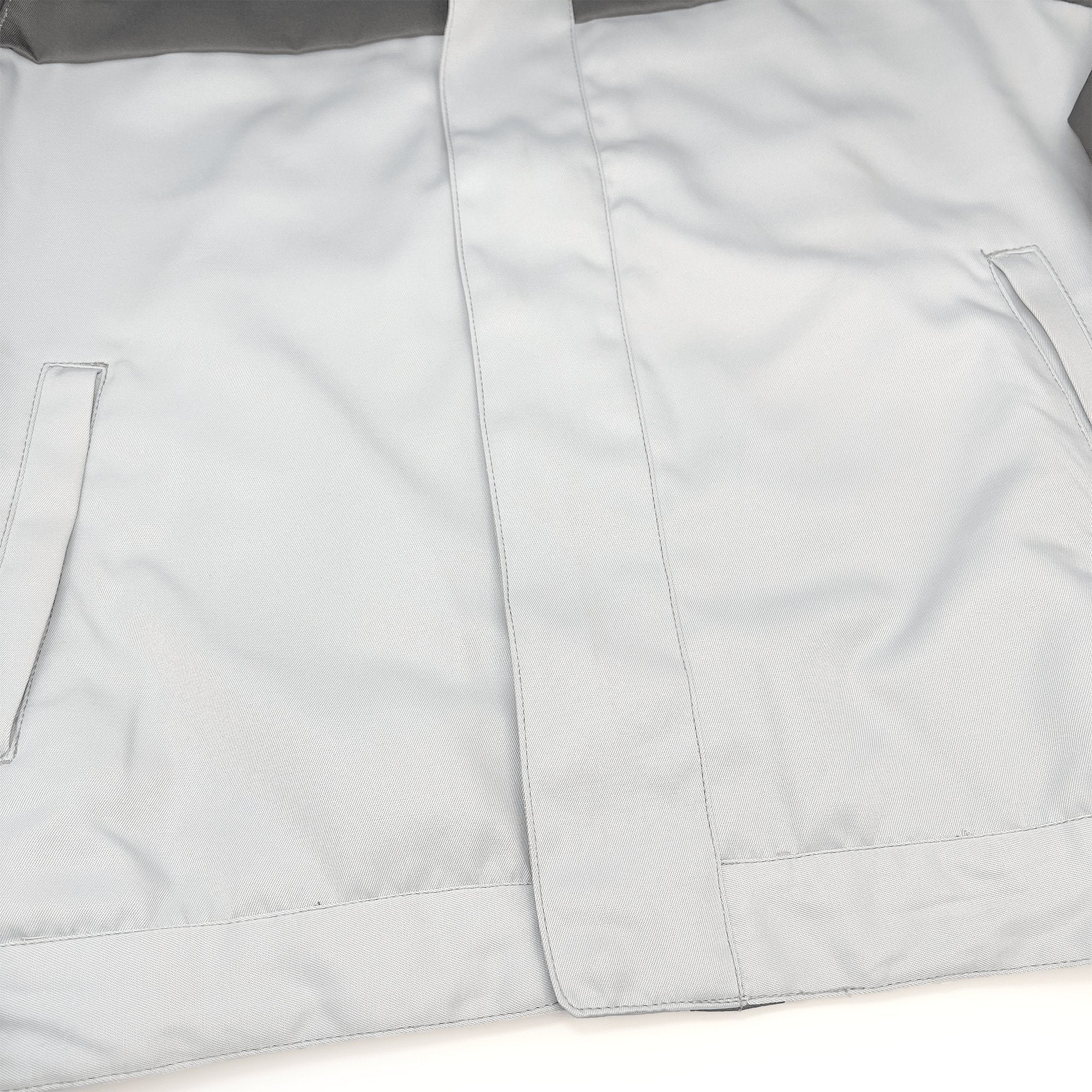 Genuine JDM Retro Japan Nissan Mechanic Staff Jacket 2 Tone Grey - Sugoi JDM