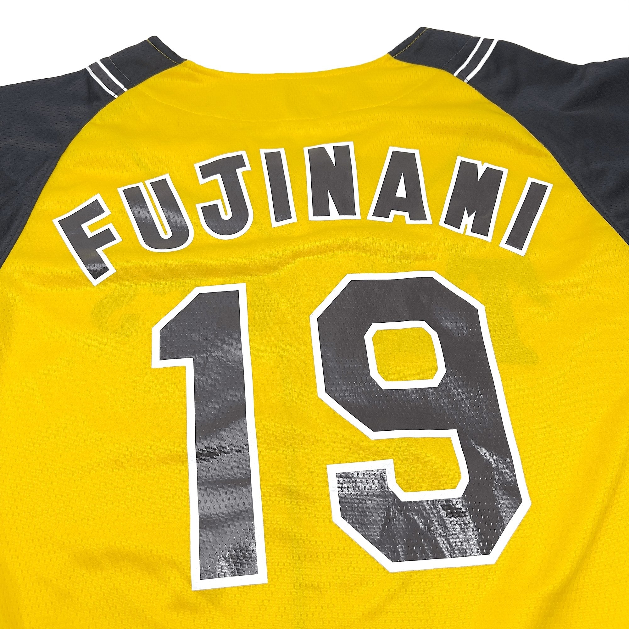 Genuine Retro Japan NPB Hanshin Tigers Shintaro Fujinami Fan Jersey - Sugoi JDM
