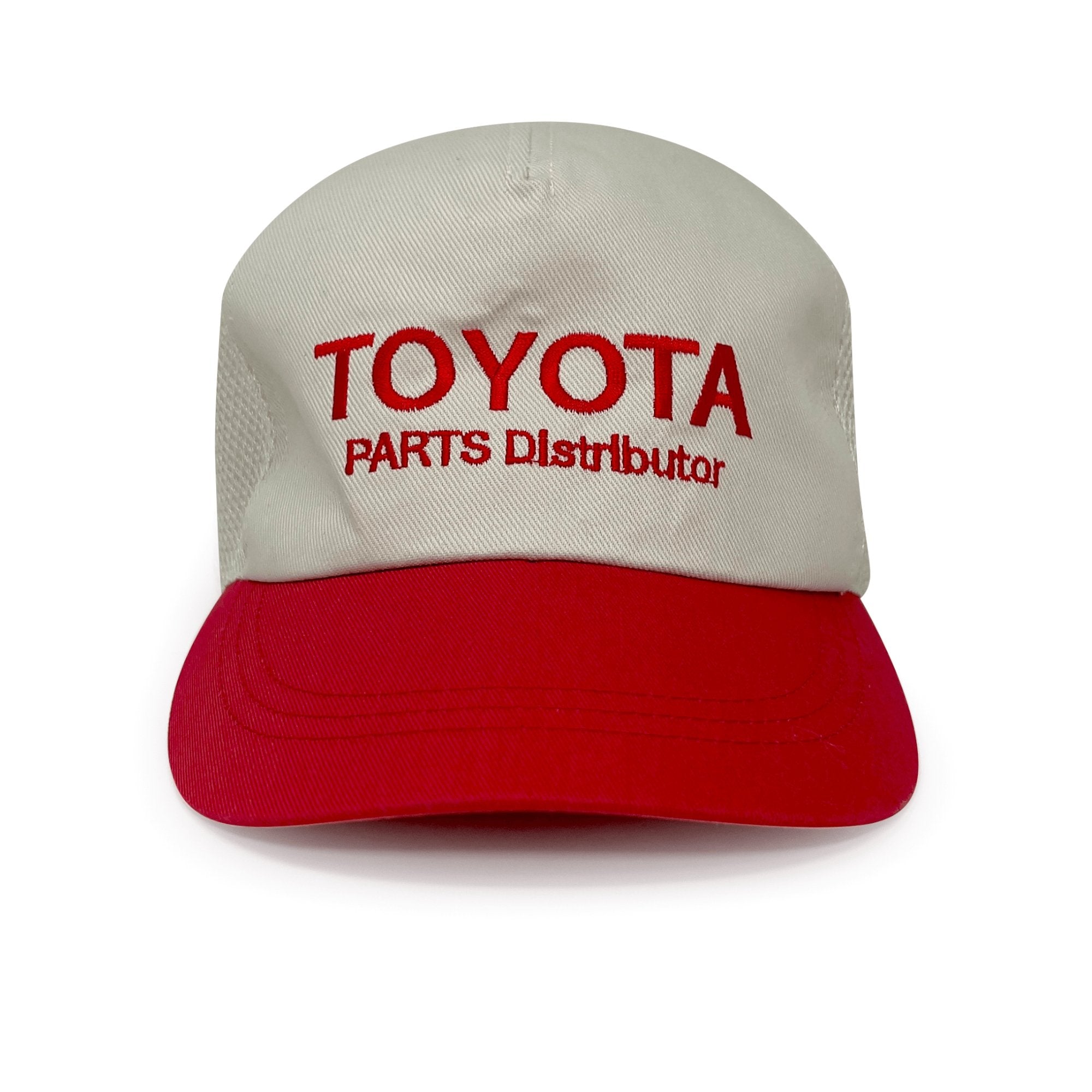 Genuine Retro JDM Japan Corporate Toyota Parts Distributor Hat Cap - Sugoi JDM
