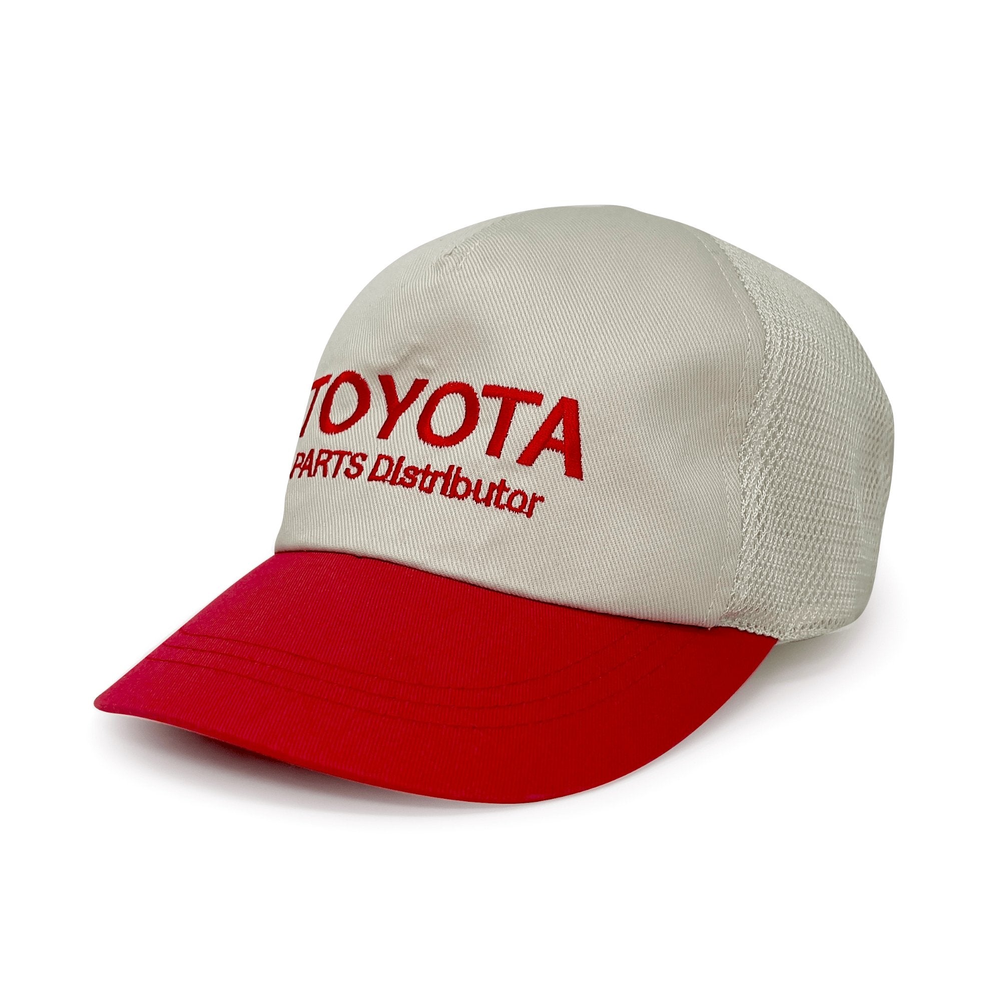 Genuine Retro JDM Japan Corporate Toyota Parts Distributor Hat Cap - Sugoi JDM