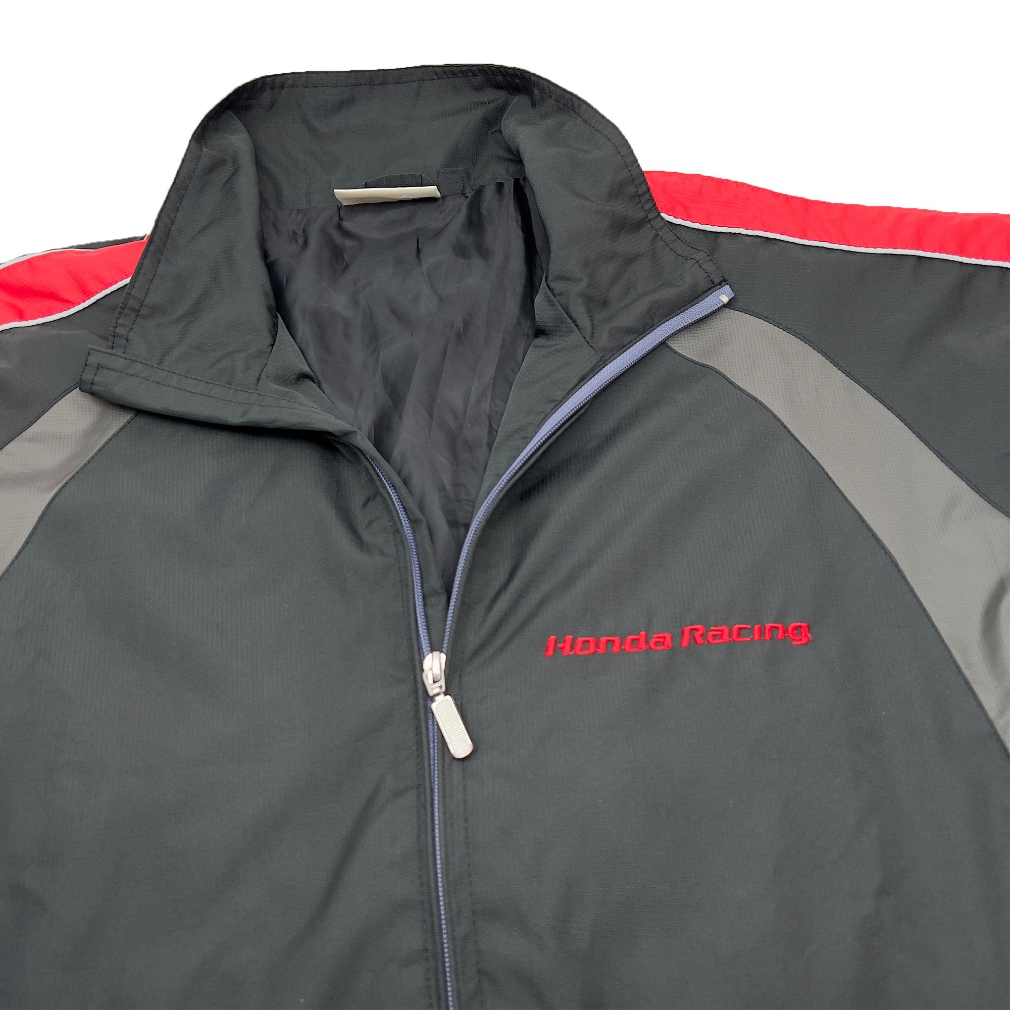 Genuine Retro JDM Japan Honda Racing Team Light Jacket Black - Sugoi JDM