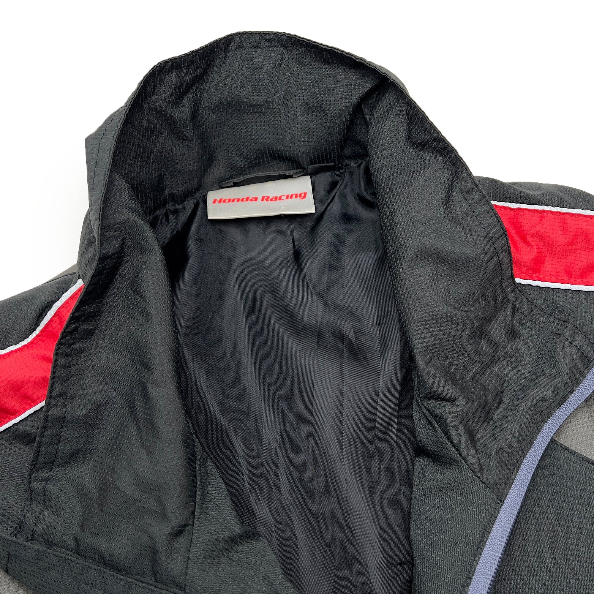 Genuine Retro JDM Japan Honda Racing Team Light Jacket Black - Sugoi JDM