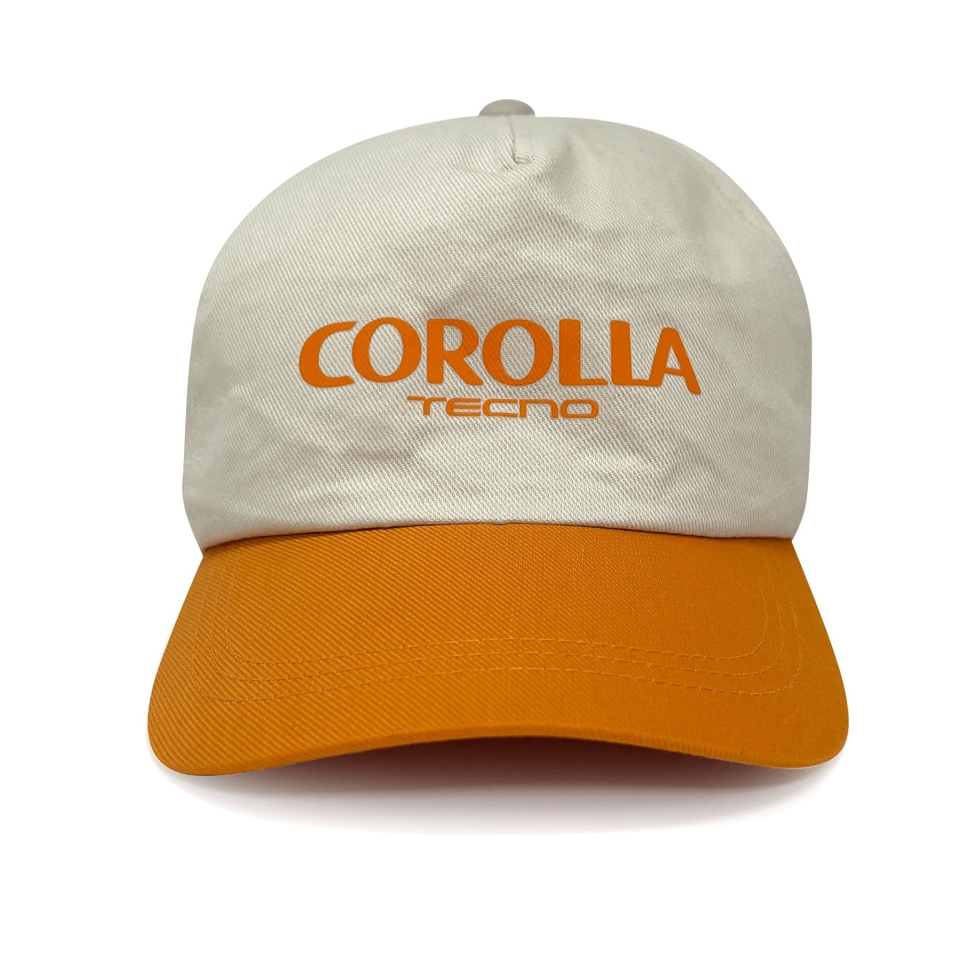 Genuine Retro JDM Japan Toyota Corolla Tecno Mechanics Hat Cap Orange - Sugoi JDM