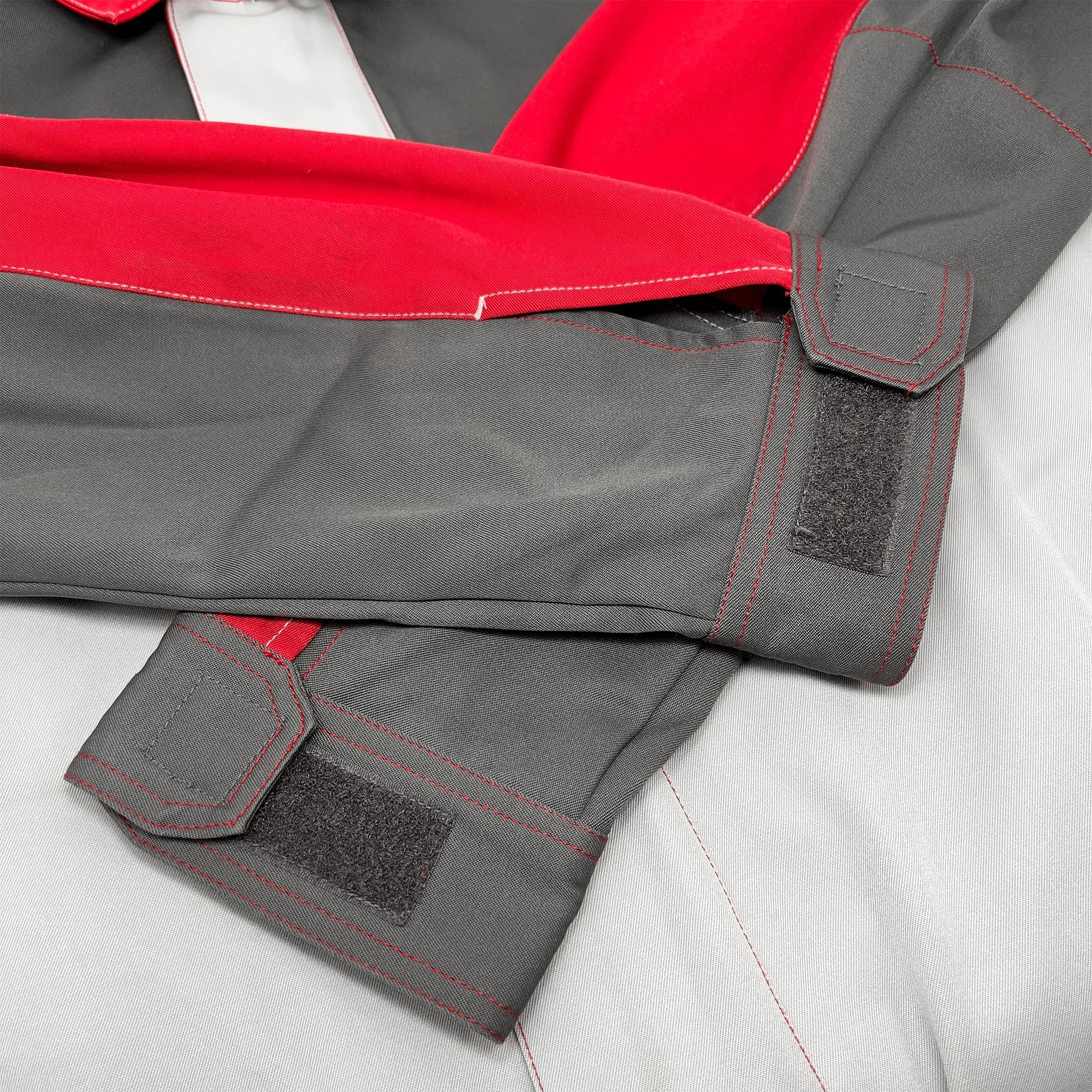 Genuine Retro JDM Workwear Nissan Japan Mechanic Jacket Coat Red - Sugoi JDM