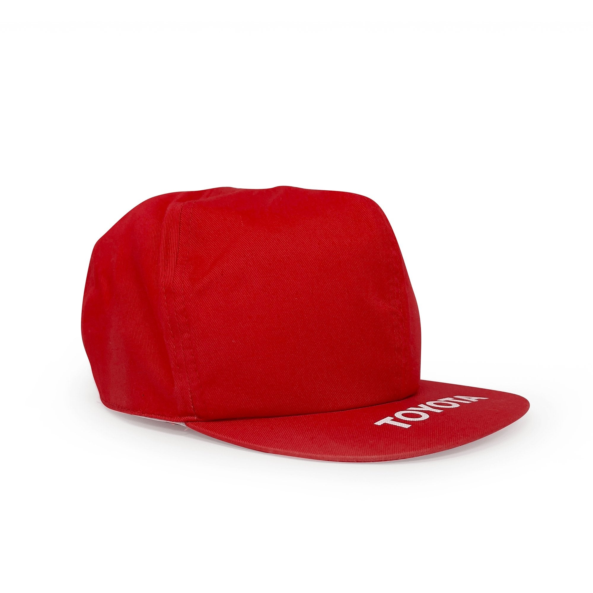 Genuine Vintage JDM Japan Showa Era Toyota Parts Hat Cap Red - Sugoi JDM