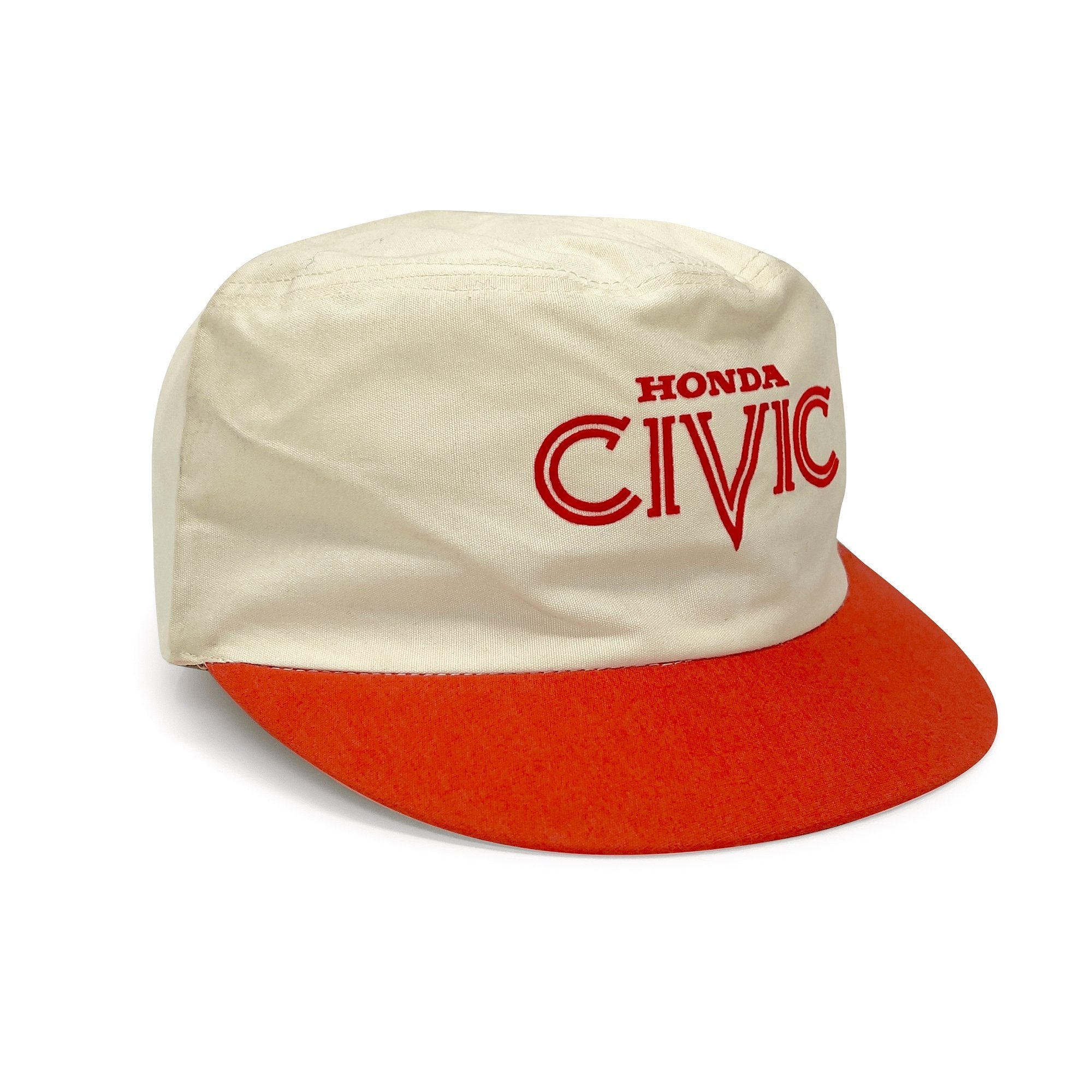Genuine Vintage Showa Era Japan Honda Motors Civic Hat Cap - Sugoi JDM