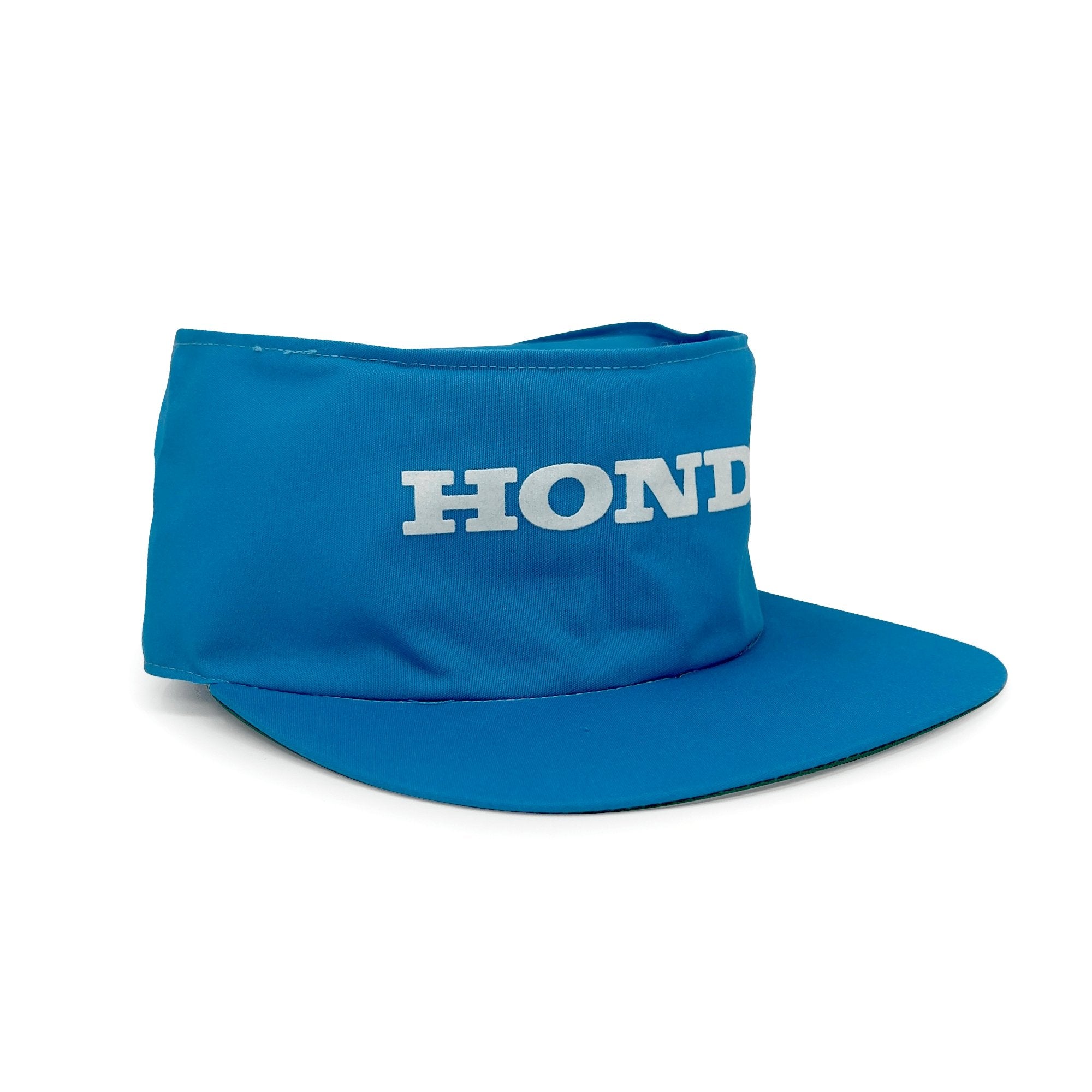 Genuine Vintage Showa Era Japan Honda Motors Primo Work Cap Hat Blue - Sugoi JDM