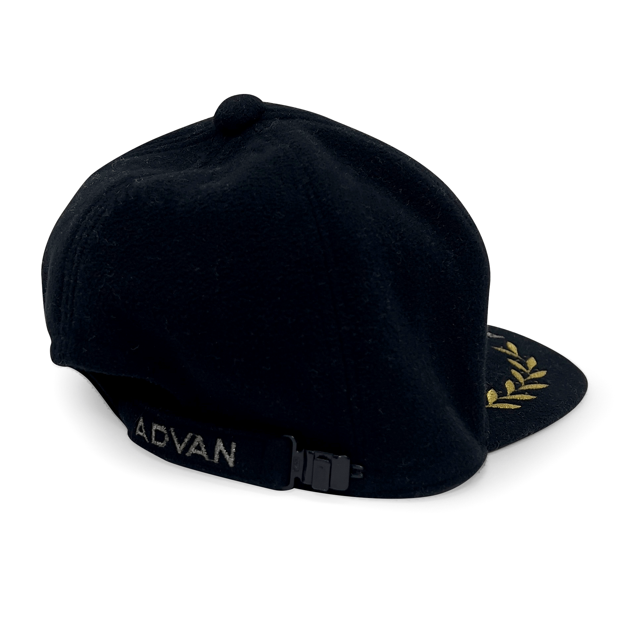 Hats OS Vintage 1990s JDM Japan Advan Yokohama Felt Victory Hat Cap Black