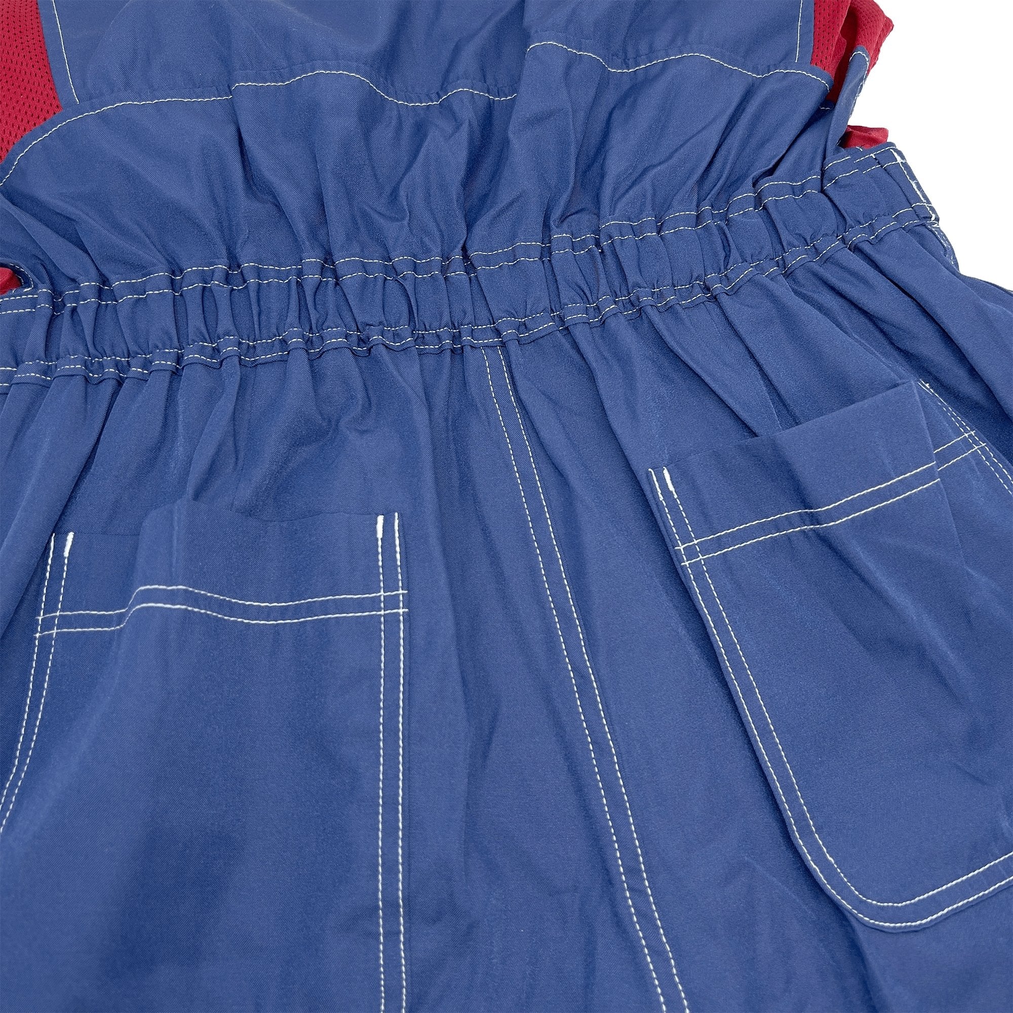 Japan JDM Eneos Oil Dr. Drive Summer Coveralls Tsunagi Mechanic Suite Blue - Sugoi JDM