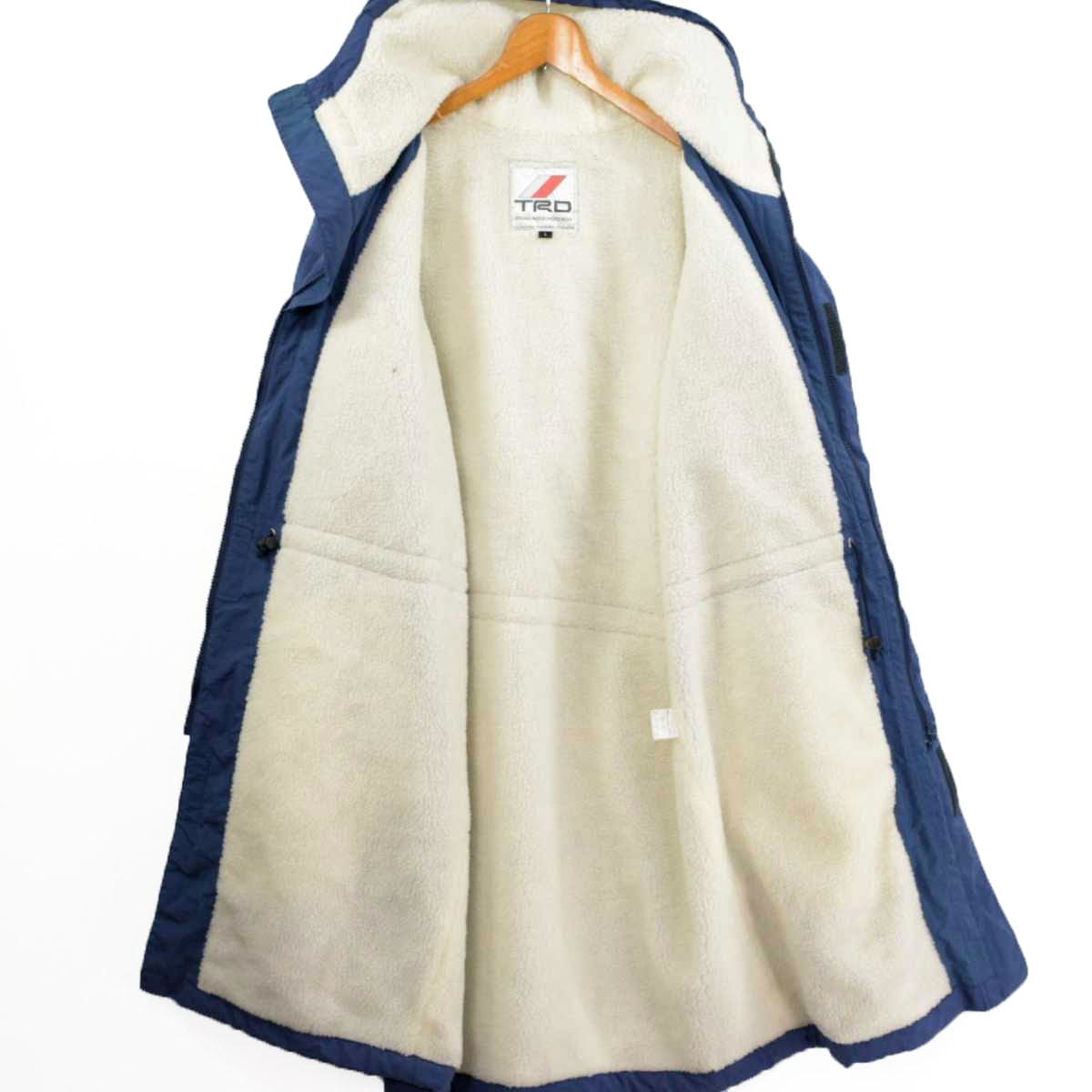 Japan JDM Genuine Retro Toyota TRD Racing Winter Bench Coat - Sugoi JDM