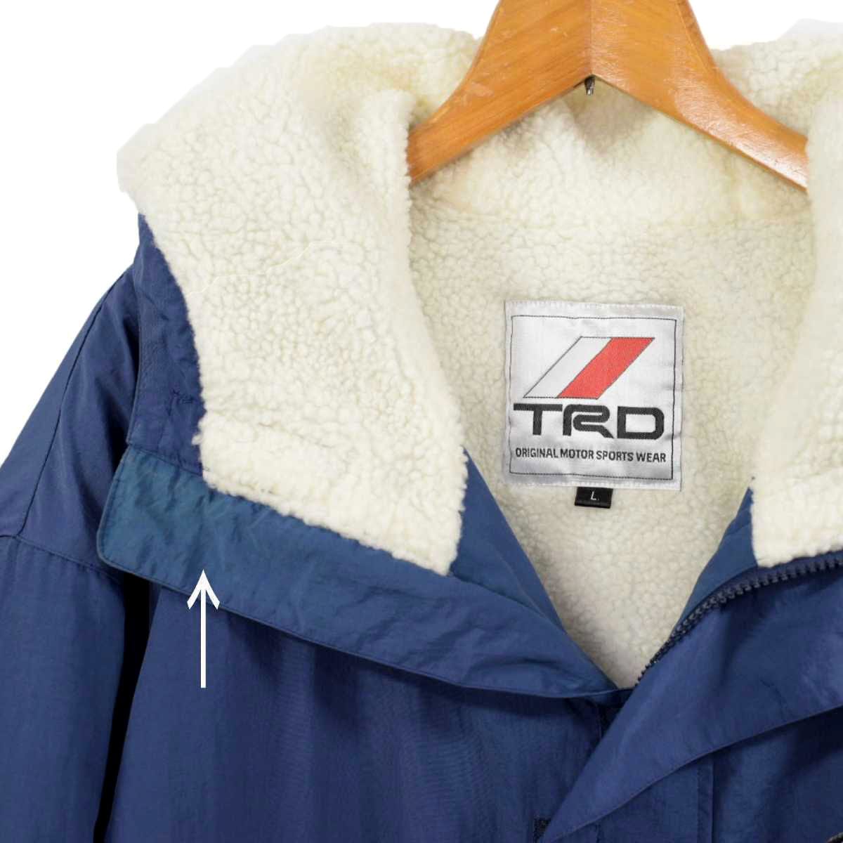 Japan JDM Genuine Retro Toyota TRD Racing Winter Bench Coat - Sugoi JDM