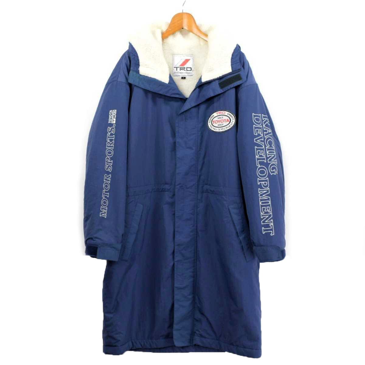 Japan JDM Genuine Retro Toyota TRD Racing Winter Bench Coat - Sugoi JDM