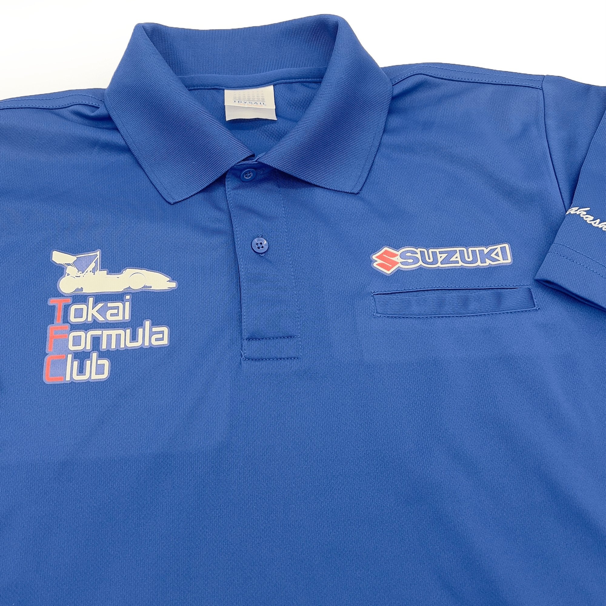 Japan JDM Tokai University Formula Racing Team Polo Shirt Blue - Sugoi JDM